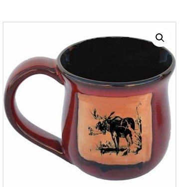 Premium Wilderness Moose Dinnerware Set - Durable Camping Plates, Bowls & Mugs for Outdoor Adventures - Perfect for Hiking, Picnics & RV Trips