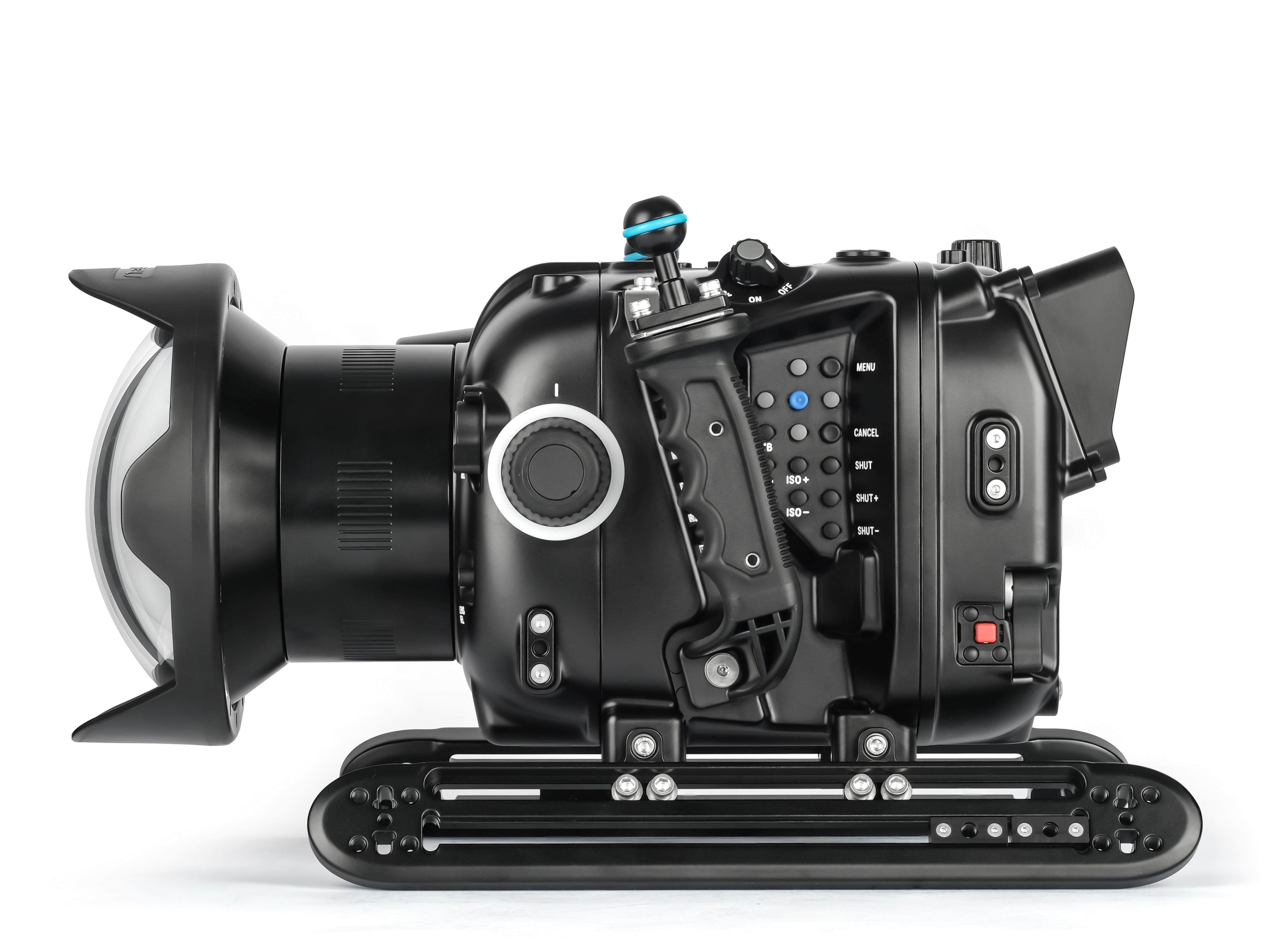 Nauticam NA C500II Underwater Housing for Canon EOS C300III/C500II Camera System with N120 Port - Professional 4K Video Shooting for Scuba Diving & Marine Photography