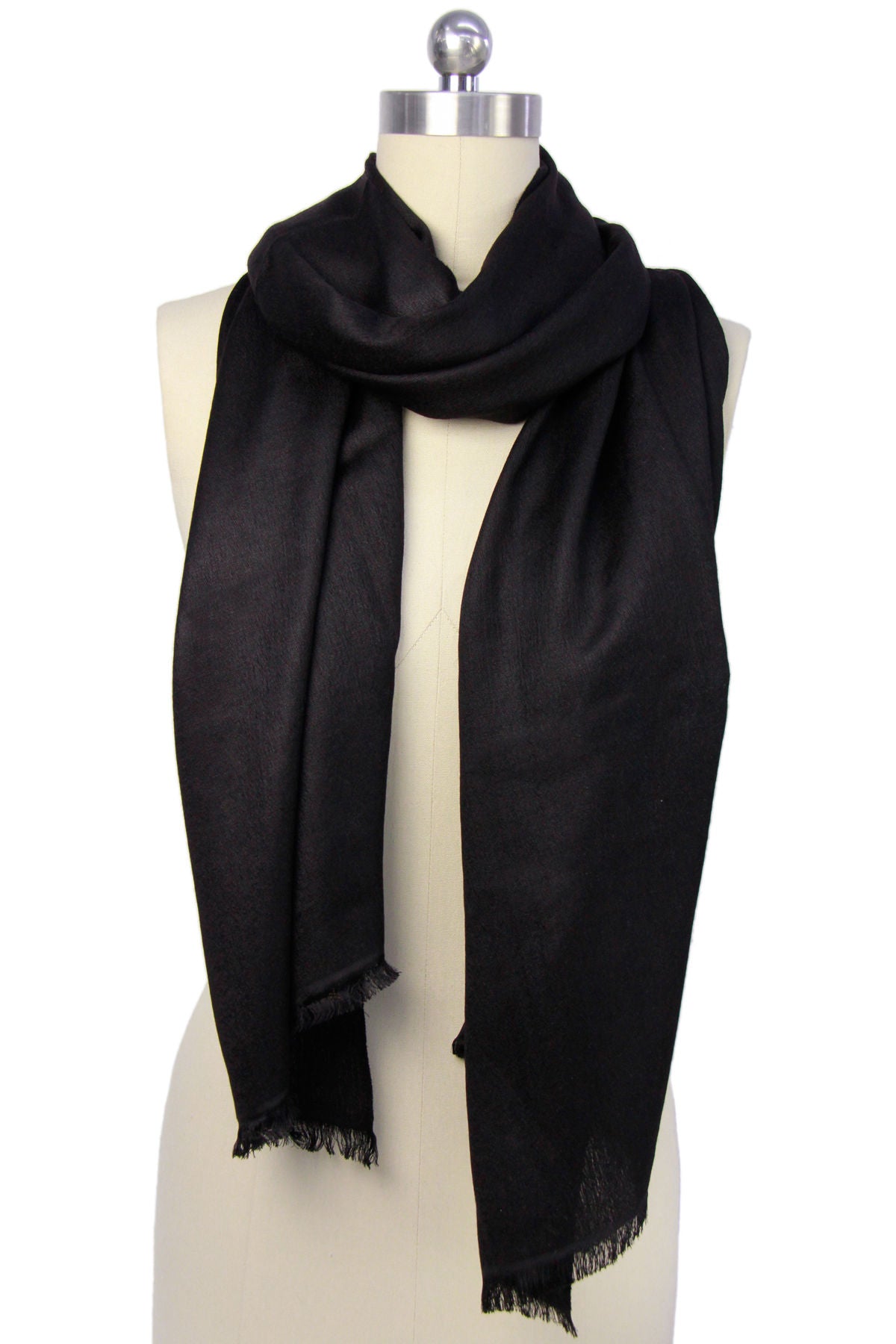 Luxury Cashmere Silk Scarf for Women - Soft Winter Wrap Shawl - Perfect for Office, Travel & Special Occasions