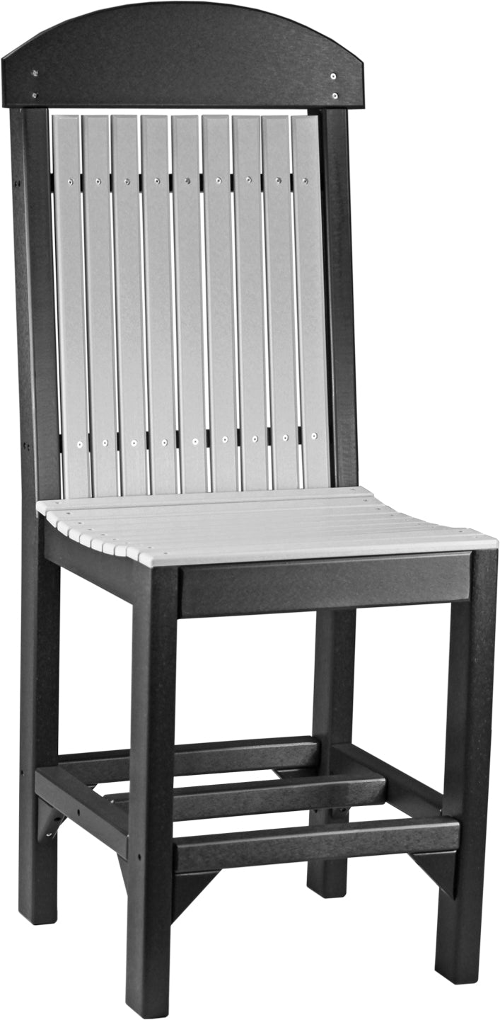 LuxCraft Classic Counter Height Side Chair - Modern Bar Stool for Kitchen Island, Dining Room & Home Decor