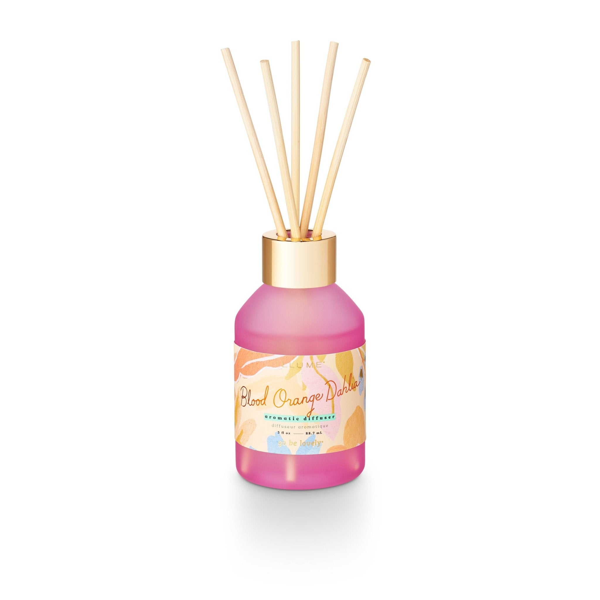 Blood Orange Dahlia Essential Oil Diffuser - Aromatherapy for Home, Office & Spa - Relaxing & Uplifting Scent for Stress Relief & Better Sleep