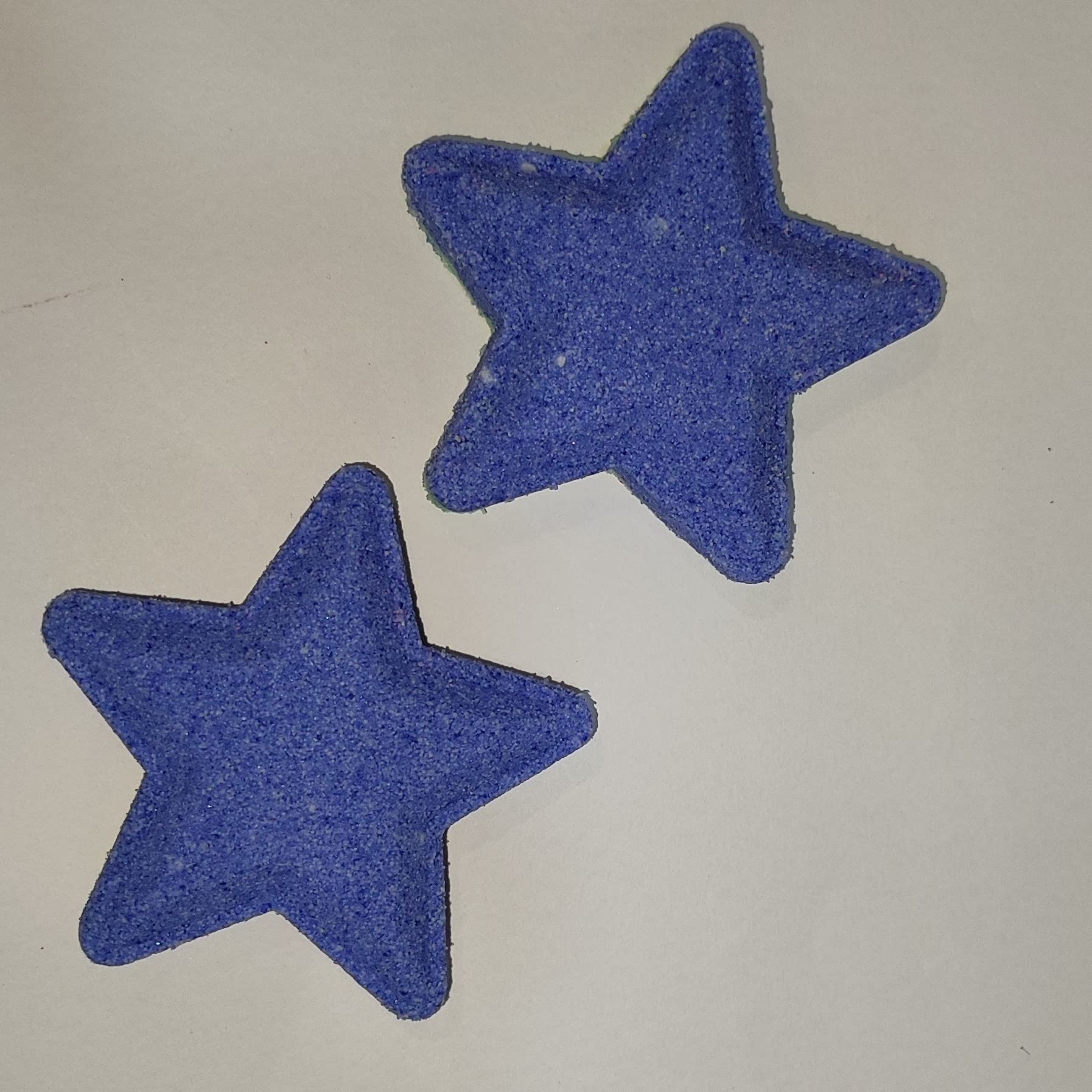Kids Star Shaped Bath Bombs Set of 2 - Jojoba Oil Enriched Birthday/Christmas/Raksha Bandhan Gifts - Fun Bath Fizzies for Children's Relaxation & Party Favors