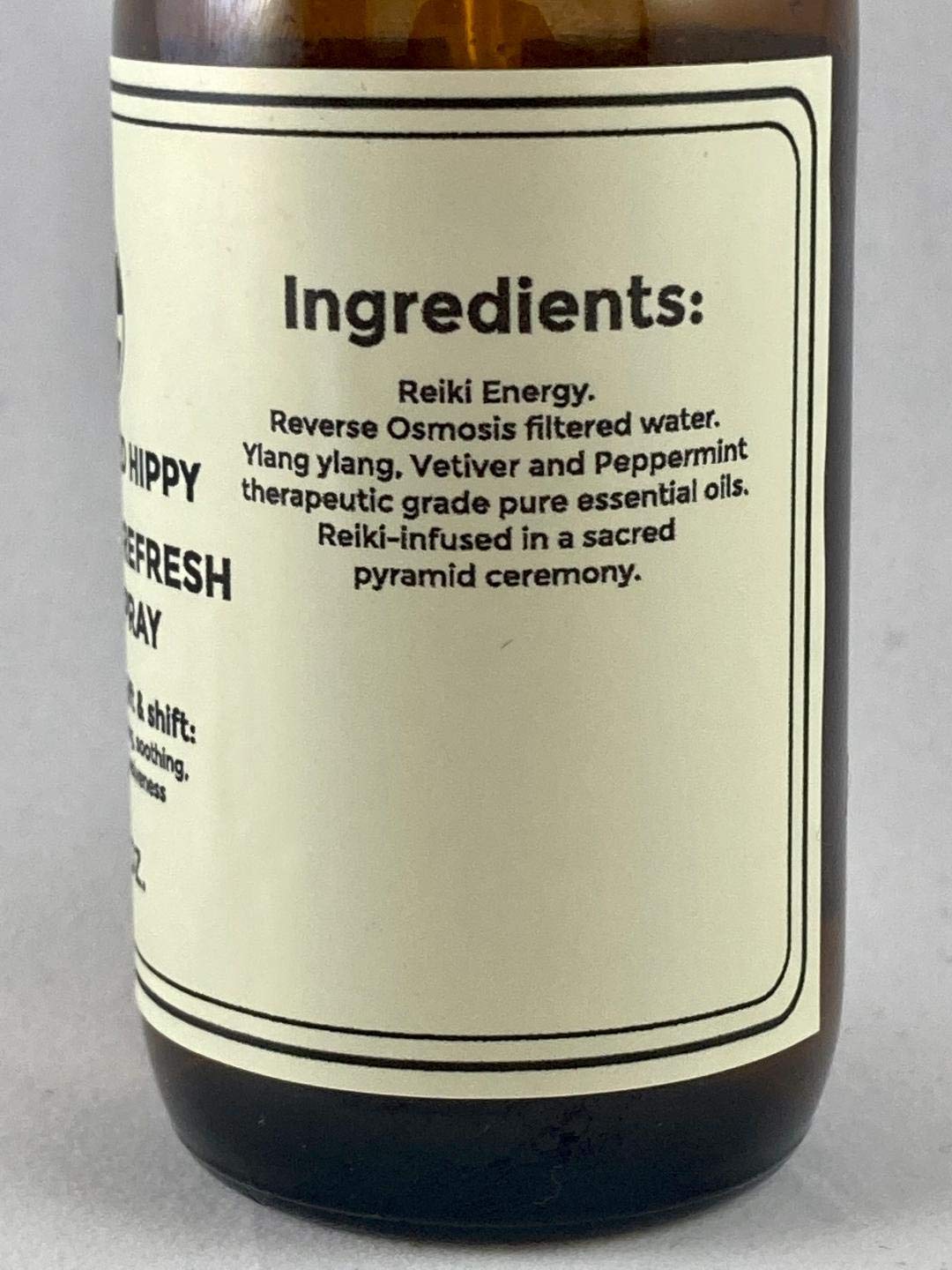 Ground & Refresh Shift Spray by Cultivated Hippy - Organic Aromatherapy Mist for Stress Relief & Energy Boost | Perfect for Yoga, Meditation & Daily Wellness