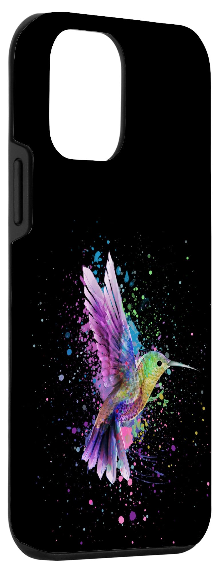iPhone 12 Mini Case - Hummingbird Watercolor Art Protective Cover | Slim Fit, Shockproof & Scratch Resistant | Perfect for Everyday Use, Travel & Gift Giving