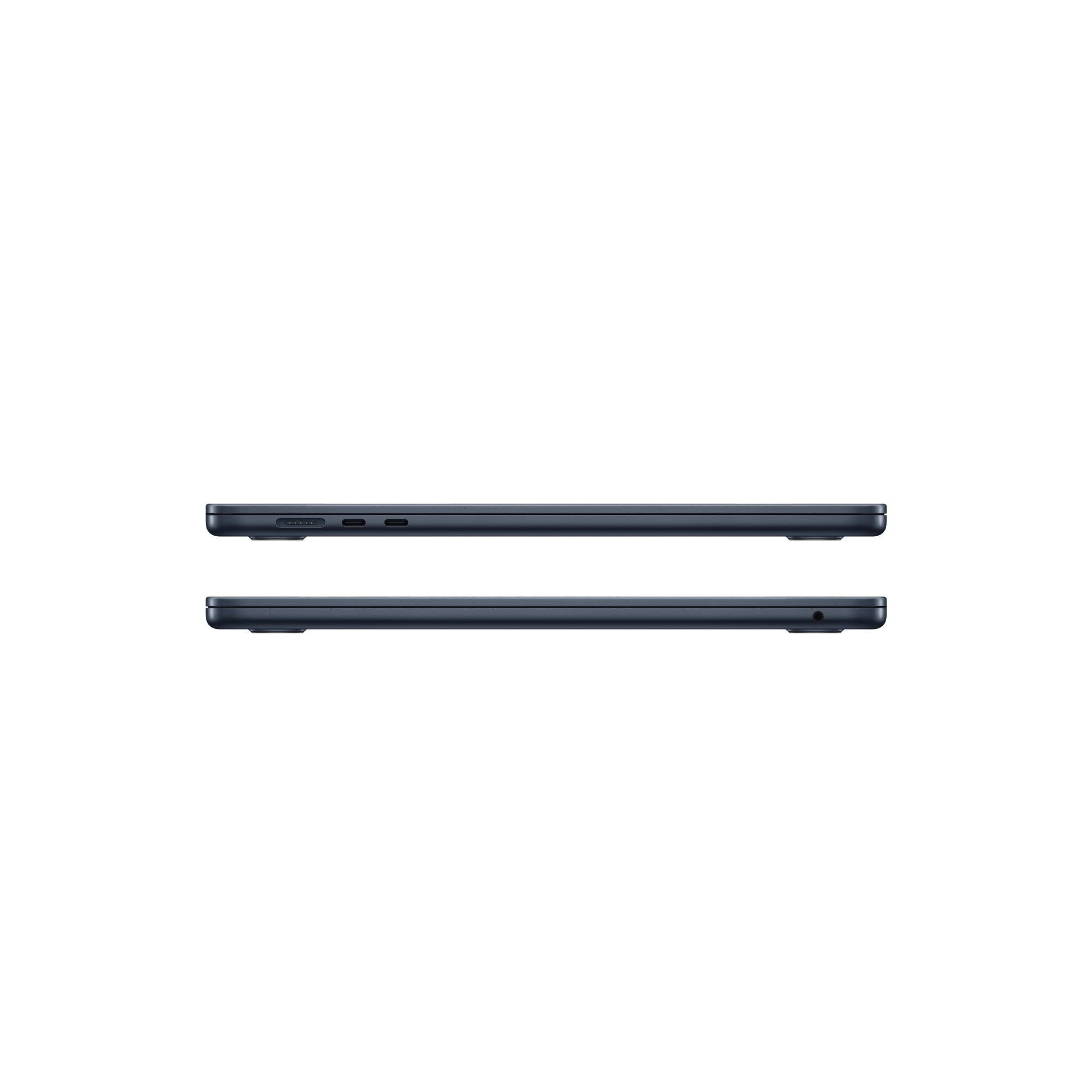 2023 Renewed Apple MacBook Air 15-inch Laptop with M2 Chip, 8GB RAM, 256GB SSD - Midnight Black | Lightweight & Powerful for Work, Study & Travel