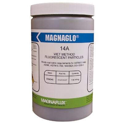 Magnaglo 14A Wet Method Fluorescent Magnetic Particles - 14A Powder for Crack Detection | NDT Inspection, Weld Testing & Industrial Flaw Detection