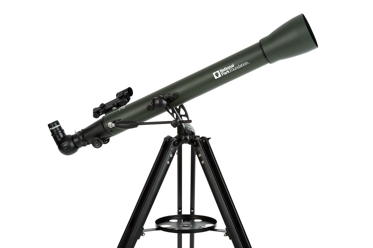 National Park Foundation ExploraScope 60AZ Telescope - Portable Refractor Telescope for Beginners, Kids & Adults - Perfect for Stargazing, Bird Watching & Outdoor Adventures