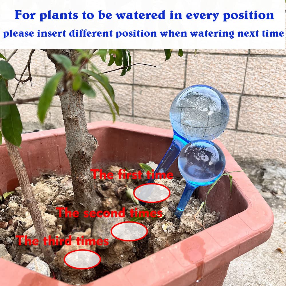 10pcs Self-Watering Plant Bulbs - Automatic Drip Irrigation Devices for Indoor & Outdoor Plants | Perfect for Vacation Care, Hanging Baskets, Potted Flowers & Garden Watering Solutions