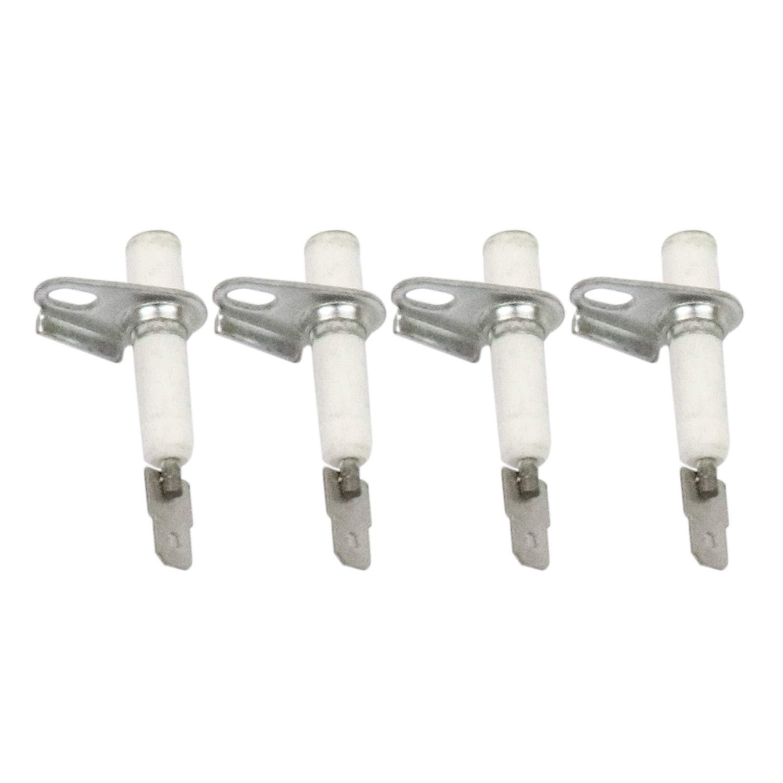 4-Pack Range Oven Burner Spark Ignitor Electrode Replacement for Whirlpool Maytag 74009336 AP6011124 PS - Compatible with Gas Stoves & Cooktops, Perfect for DIY Kitchen Appliance Repair