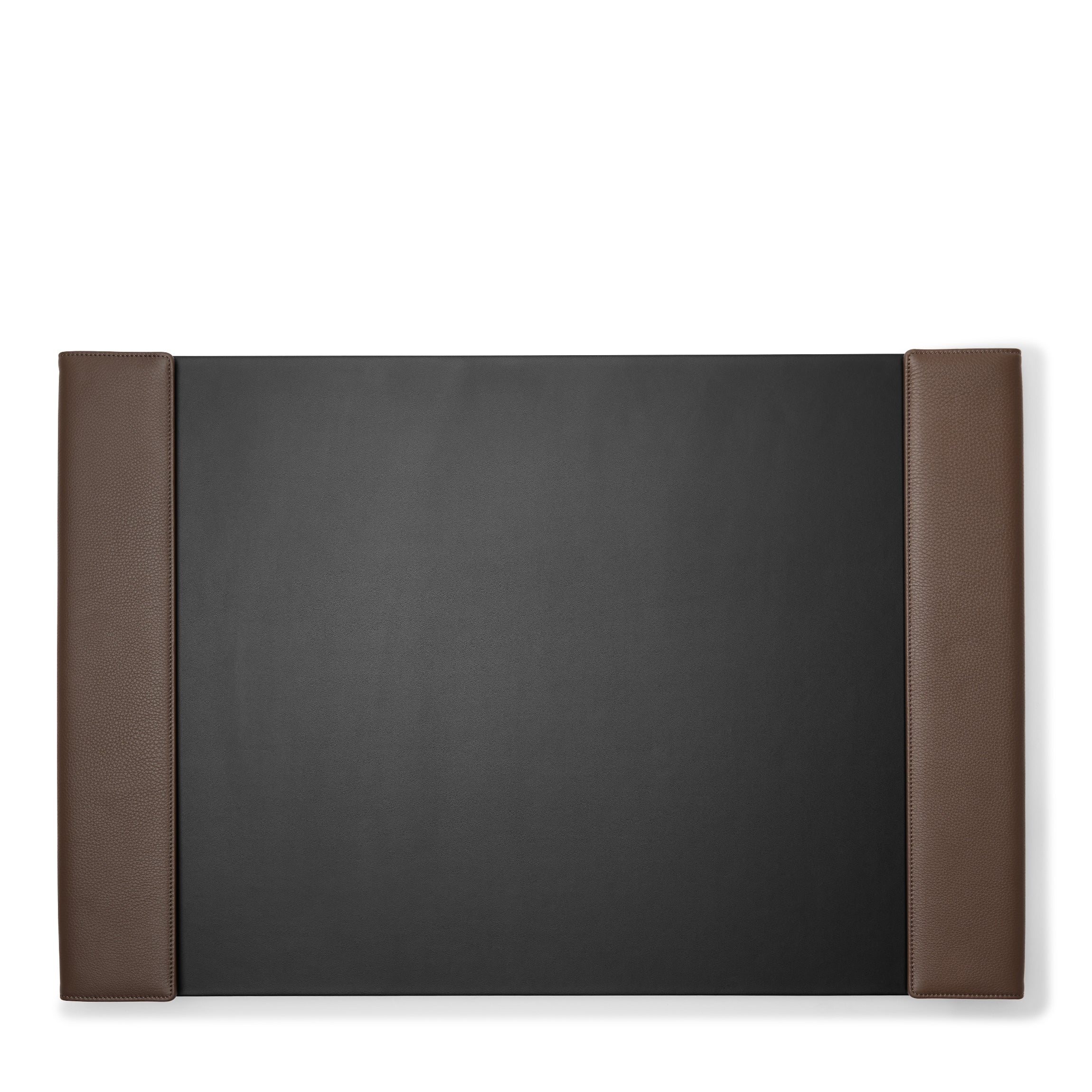 Premium Cocoa Brown Classic Desk Pad - Non-Slip Leather Office Desk Blotter for Writing & Organization | Perfect for Home Office, Study & Workspace