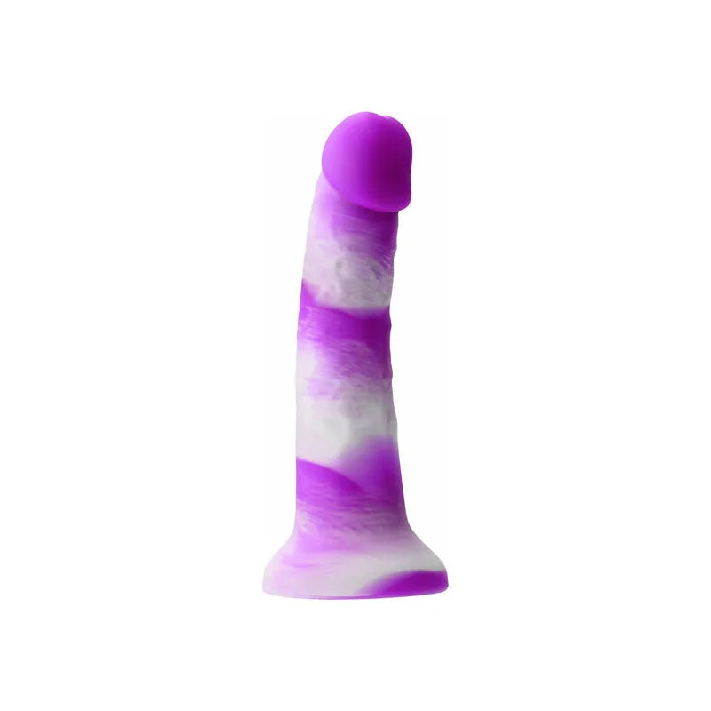 Purple Yum Yum Dildo - 20cm Realistic Adult Toy for Solo Play & Couples Fun | Waterproof & Body-Safe Silicone