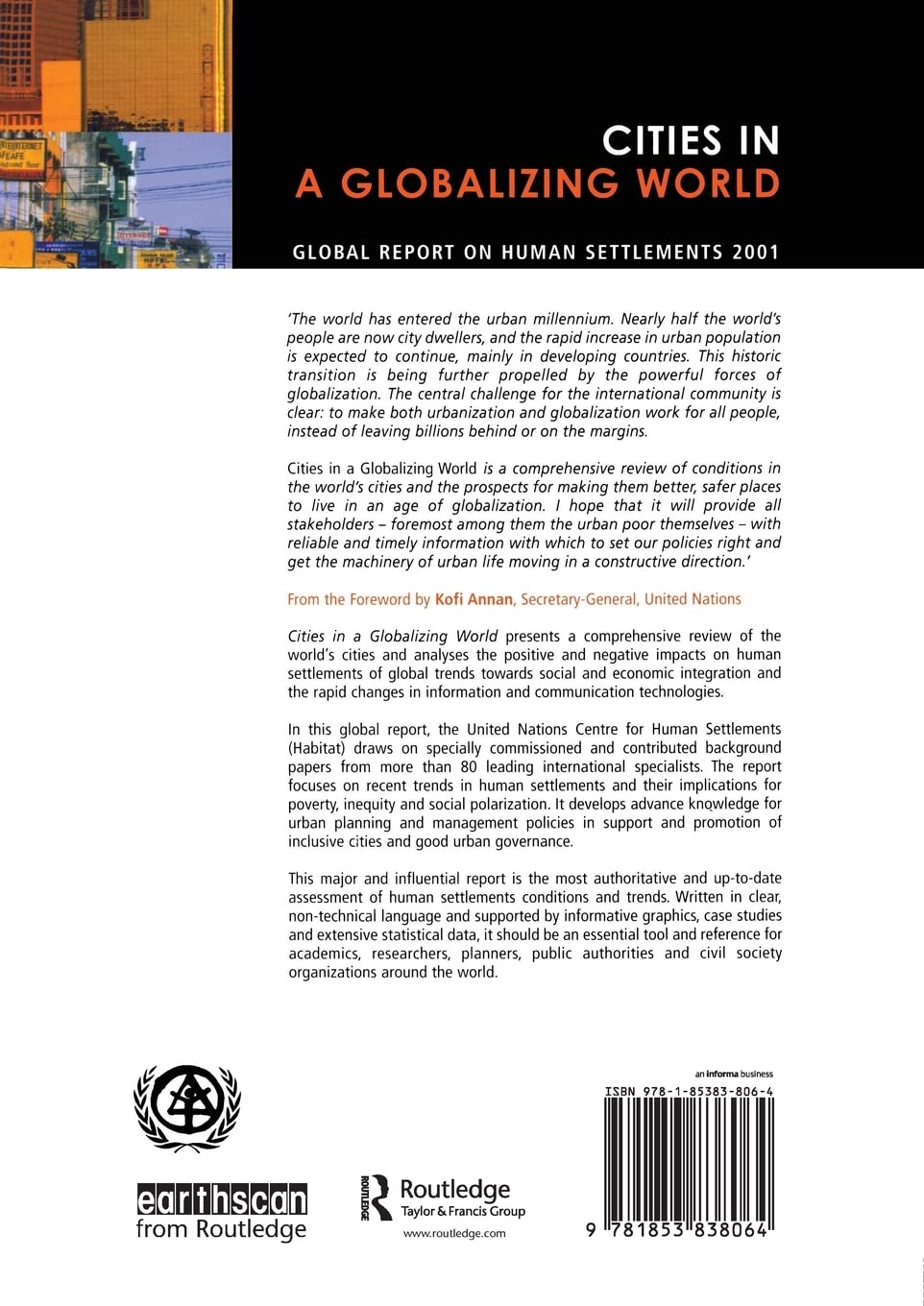 Cities in a Globalizing World: Global Report on Human Settlements - Urban Development & Sustainability Insights for Planners & Policy Makers | Perfect for Academic Research & City Planning Projects
