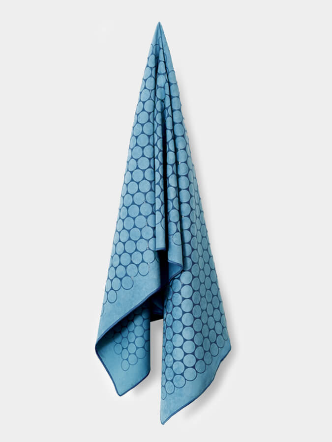 Non-Slip Agoy Gecko Touch Yoga Towel - Ultra Absorbent & Eco-Friendly for Hot Yoga, Pilates & Workouts - Perfect for Grip & Sweat Control in Studios or Home Gym