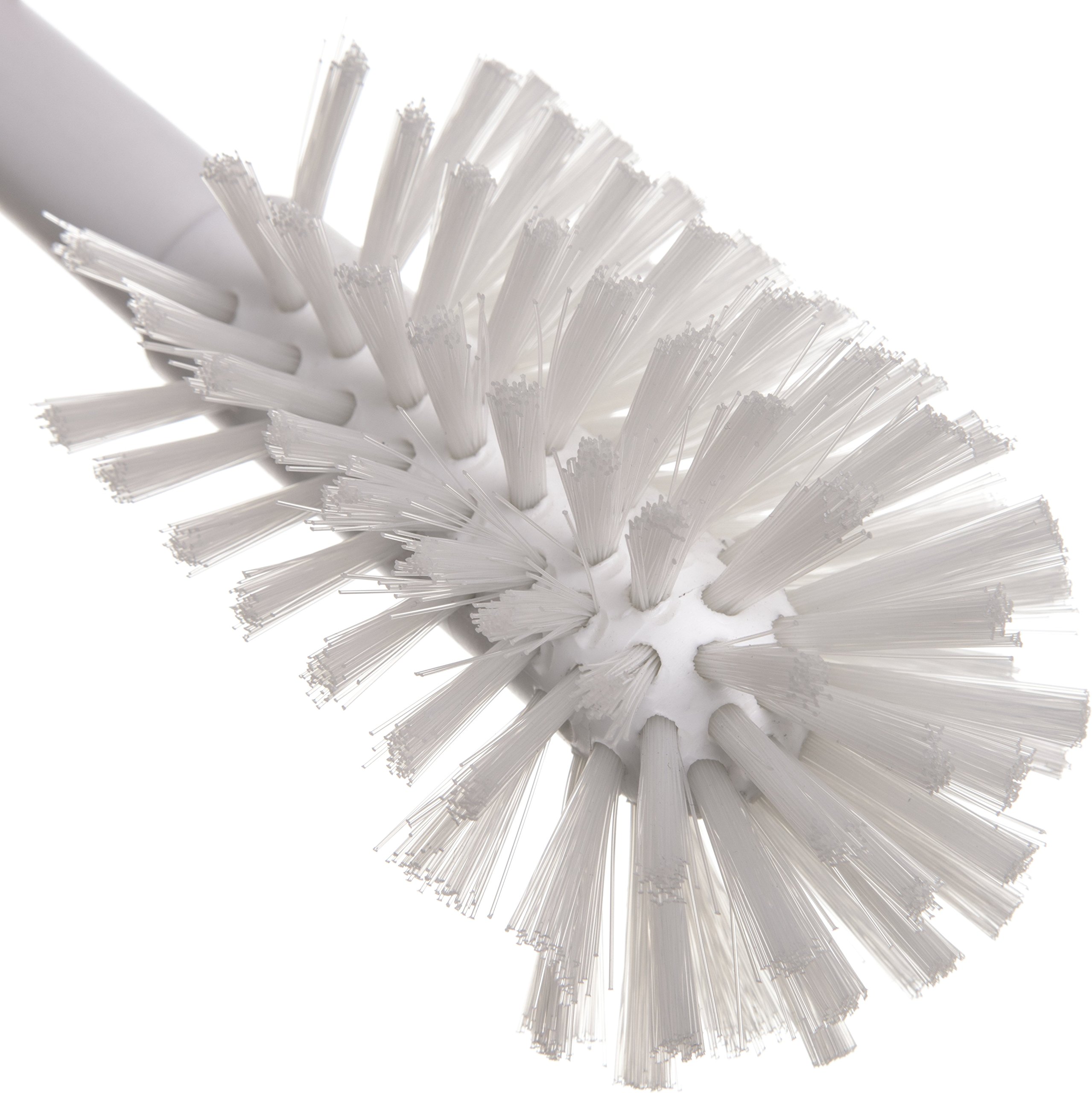 SPARTA 12-Inch White Plastic Dish Brush with Handle - Durable & Lightweight Scrub Brush for Pots, Pans & Dishes (Pack of 12) - Perfect for Kitchen Cleaning, Sink Washing & Household Chores