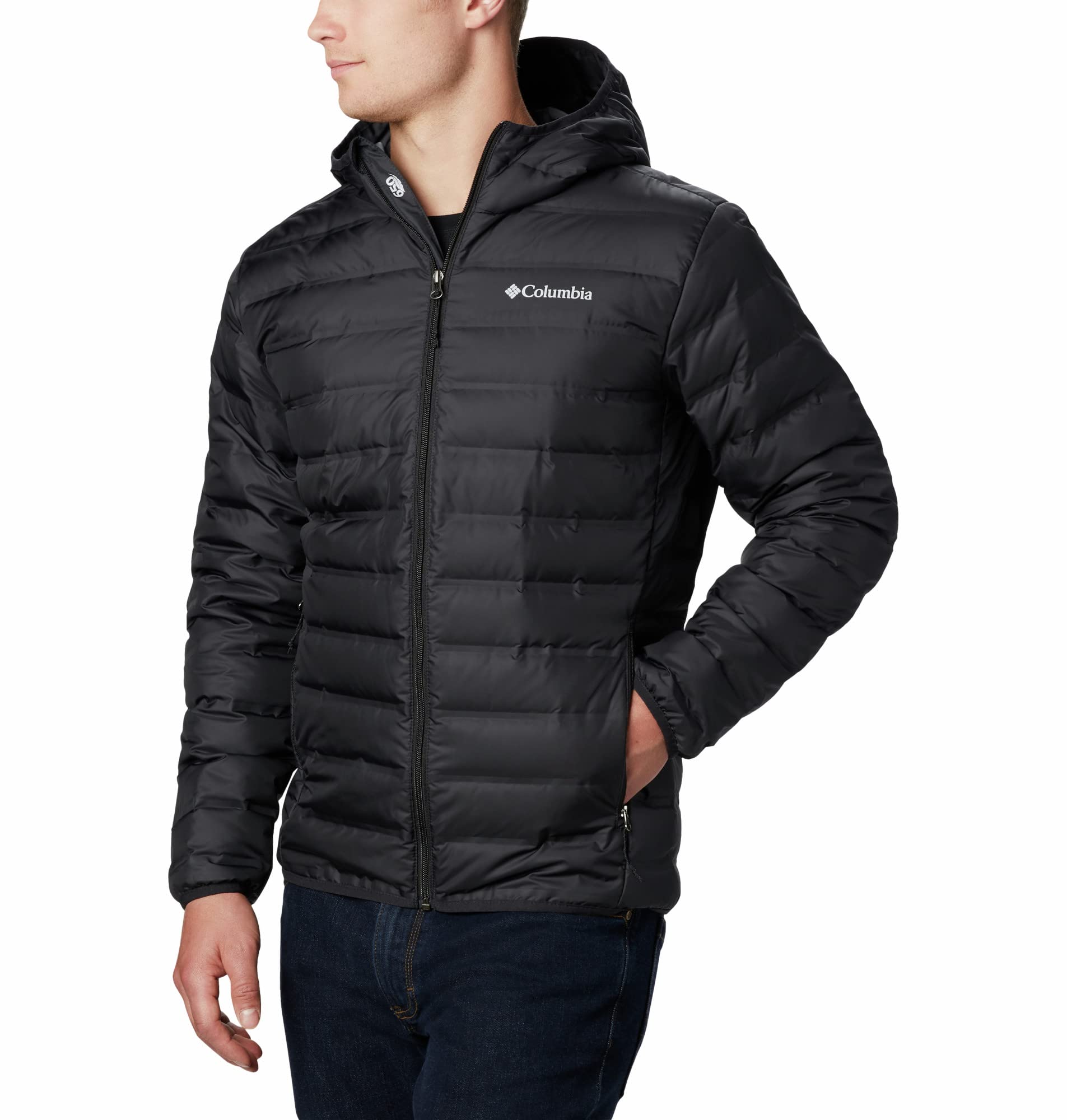 Columbia Men's Down Jacket - Lightweight, Water-Resistant Winter Coat for Outdoor Activities, Hiking & Travel