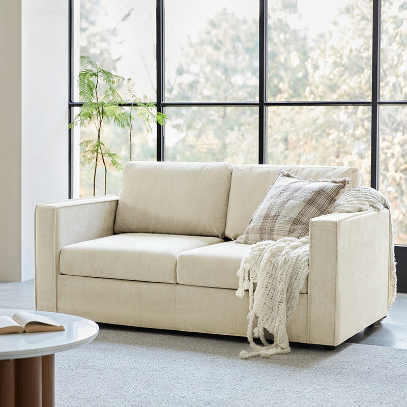 Dilcia 3-Piece Slipcovered Sofa Set - Modern Living Room Furniture with Removable Covers for Easy Cleaning | Perfect for Small Spaces, Apartments & Cozy Home Decor