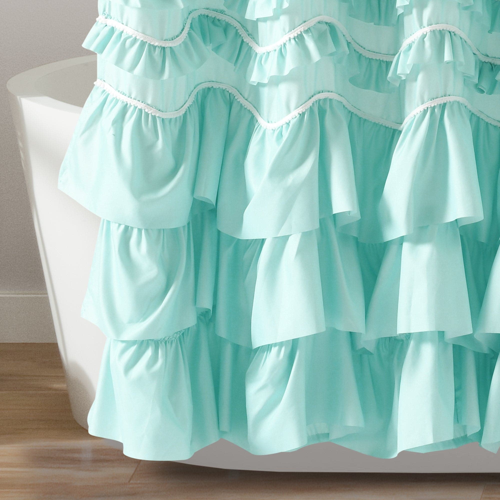 Stylish Waterproof Kemmy Shower Curtain - Elegant Bathroom Decor for Home & Hotel Use - Perfect for Daily Shower & Spa Relaxation