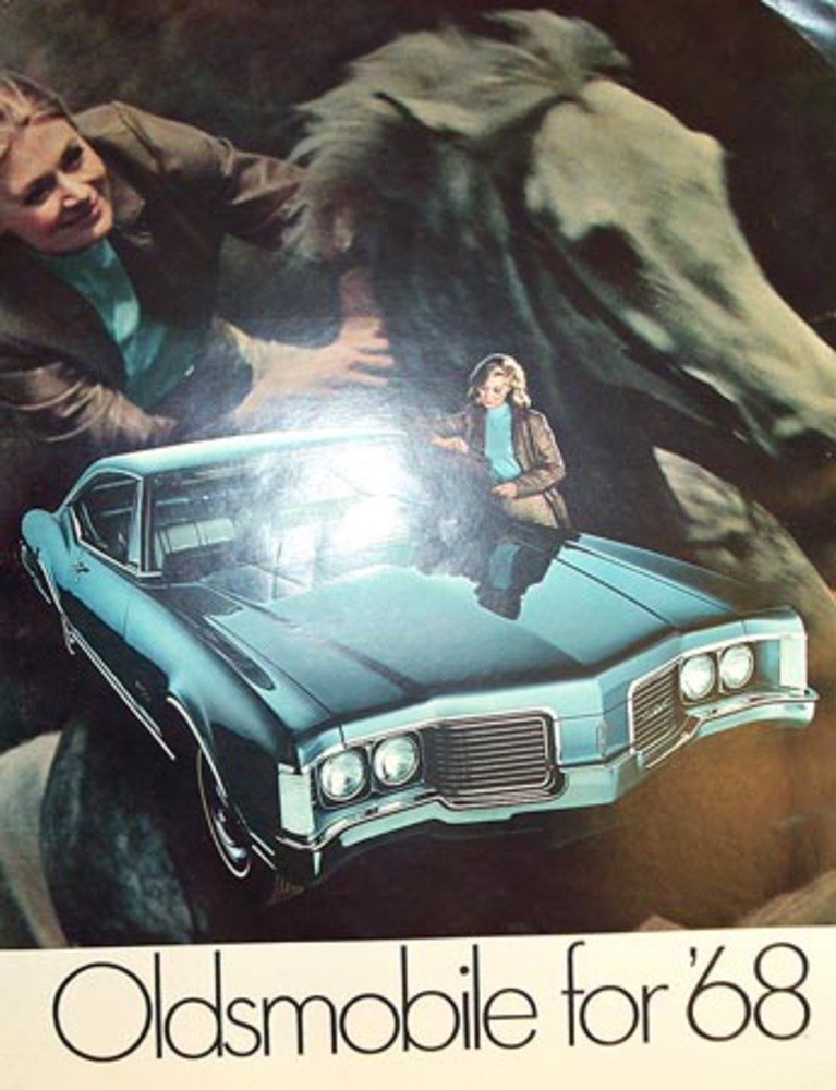1968 Oldsmobile Sales Brochure - Vintage Car Advertisement & Specifications Guide | Classic Car Collectibles, Automotive History Research, Oldsmobile Memorabilia