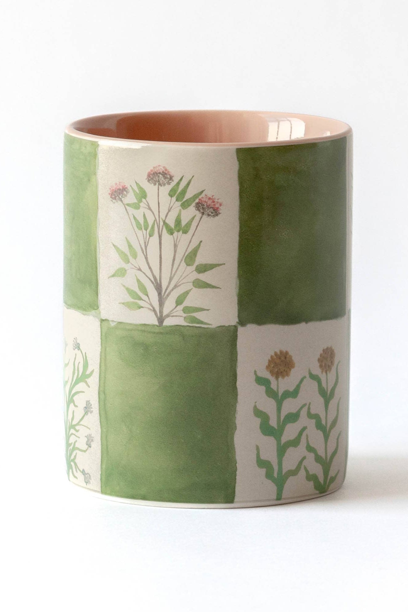 Everything Pot with Illustrated Herbs - Perfect for Cooking, Serving & Decorating Your Kitchen