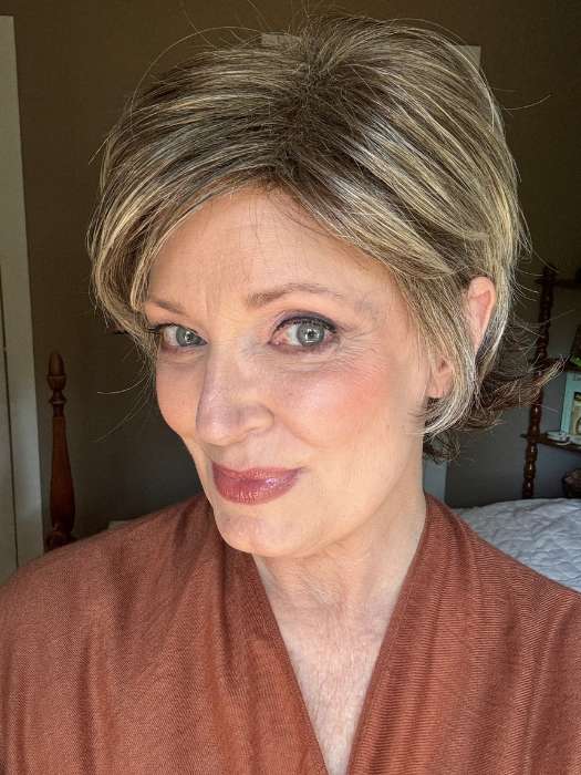 Premium Synthetic Wig with Basic Cap - Natural Looking Coco Brown Hair for Women | Perfect for Cosplay, Daily Wear & Special Occasions