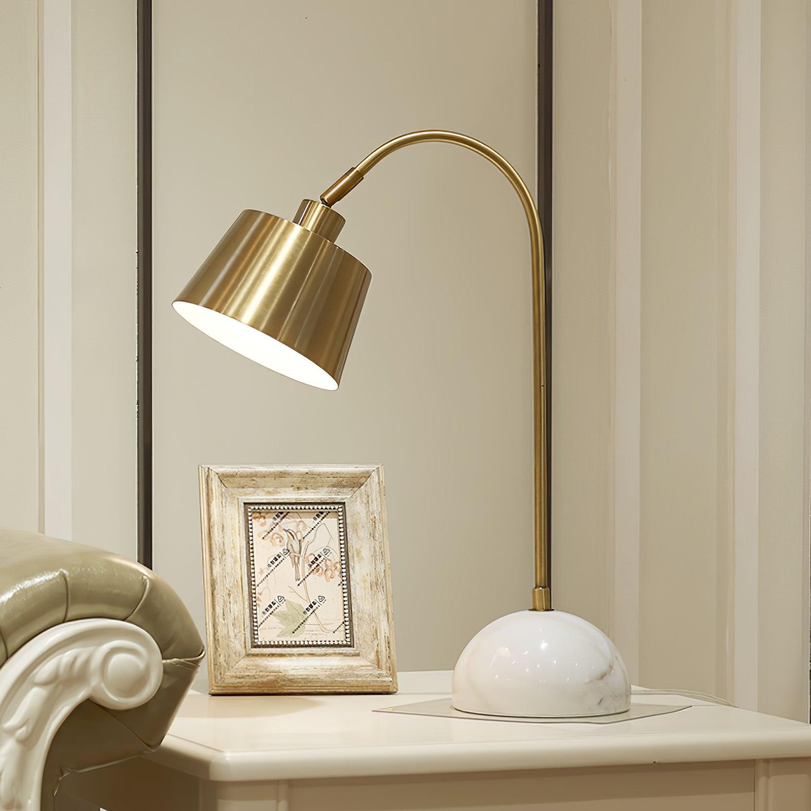 Brax LED Desk Lamp with Adjustable Brightness - Modern Study Light for Office, Home, and Dorm Room - Perfect for Reading, Working & Night Use