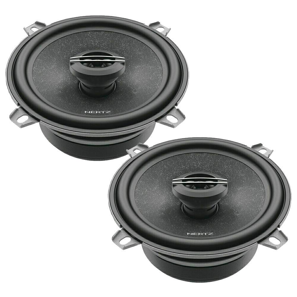 Hertz Cento CX130 5.25 Inch 150W 2-Way Coaxial Car Speakers with Universal Grilles - Premium Sound for Cars, Trucks & SUVs - Perfect for Upgrading Factory Audio System