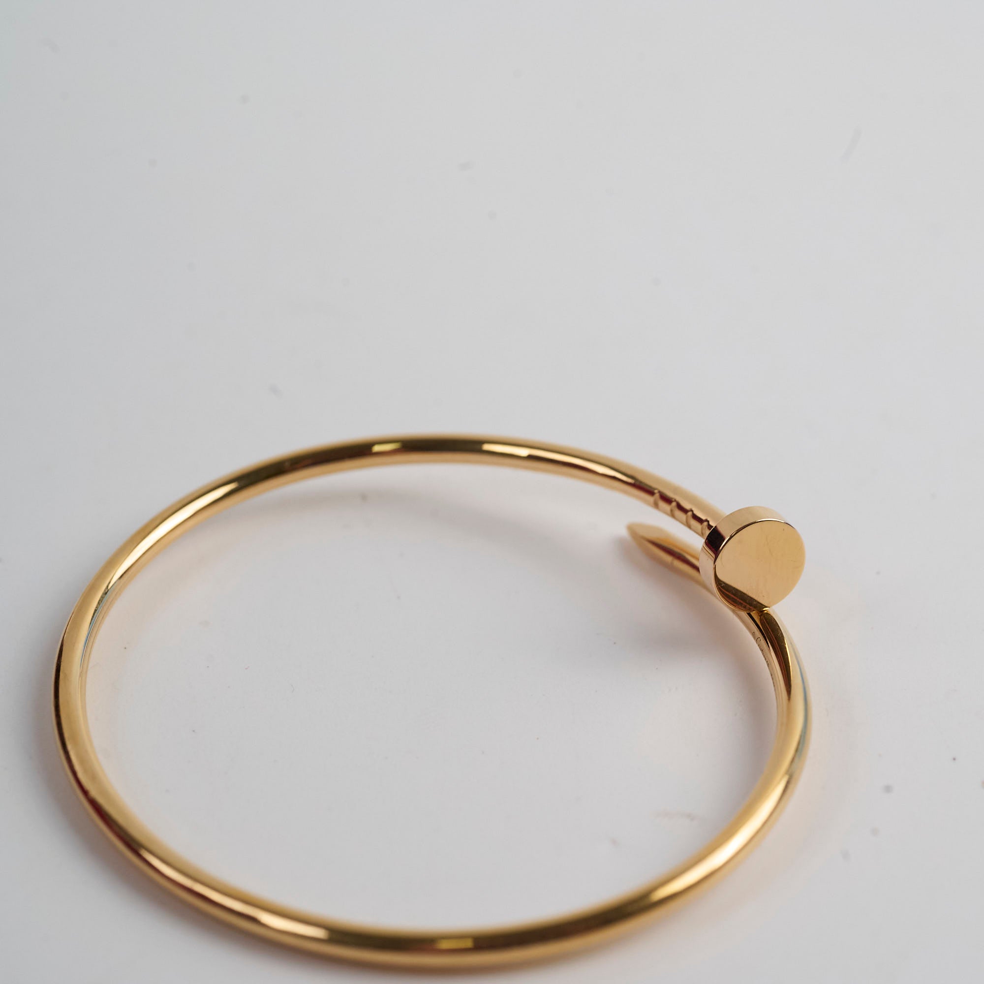 Cartier Juste Un Clou JUC Small Model Pink Gold Ring Size 16 - Luxury Jewelry for Women, Perfect for Gifts & Special Occasions