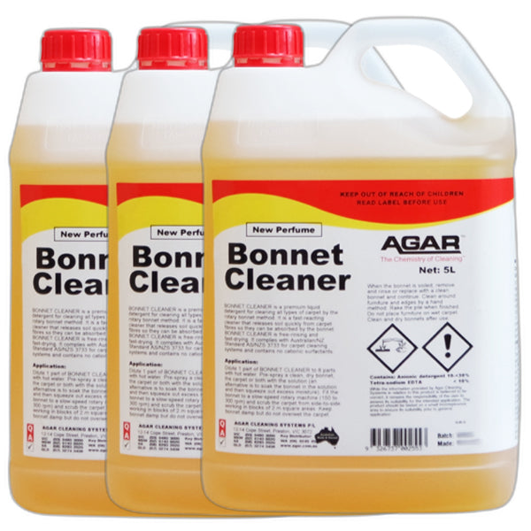 Premium Agar Bonnet Cleaner for Carpets - Deep Cleaning Carpet Detergent for Home, Office & Auto Use