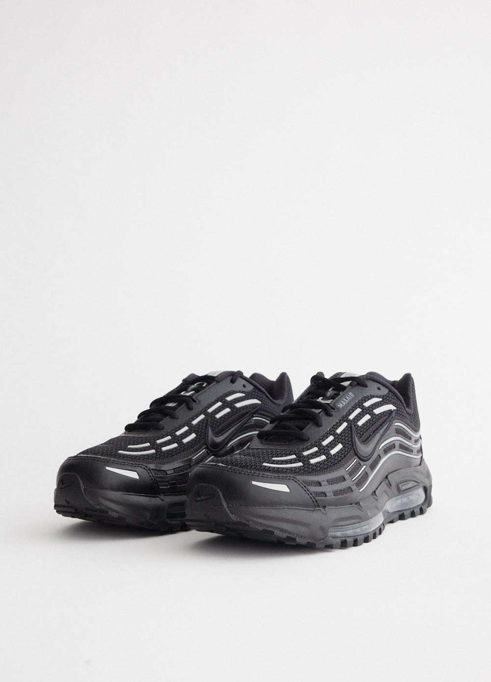 Nike Air Max TL 2.5 Men's Running Shoes - Black Metallic Silver - Lightweight Cushioned Sneakers for Gym Workouts & Casual Wear