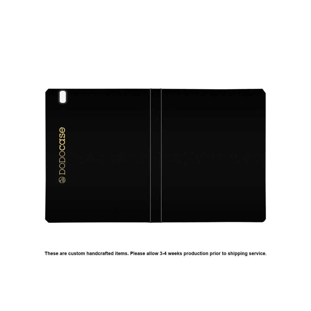 Custom Book Style iPad Case - Premium Leather Cover for iPad Pro/Air/Mini - Perfect for Work, Travel & Home Use