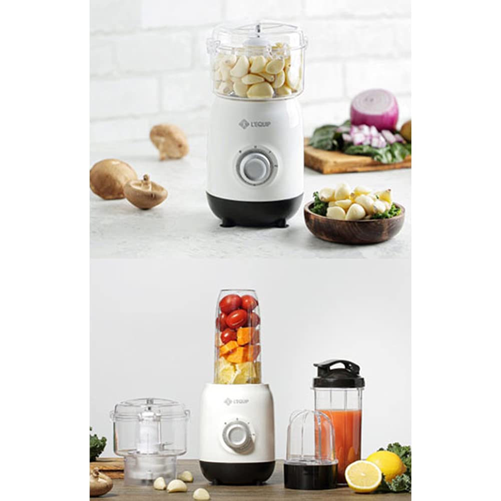 LEQUIP 3 in 1 Blender LB-M2201P - High Speed 20,000 RPM Blender, Mixer & Grinder for Smoothies, Juices & Food Prep - 220V Home Kitchen Appliance for Healthy Drinks & Meal Preparation