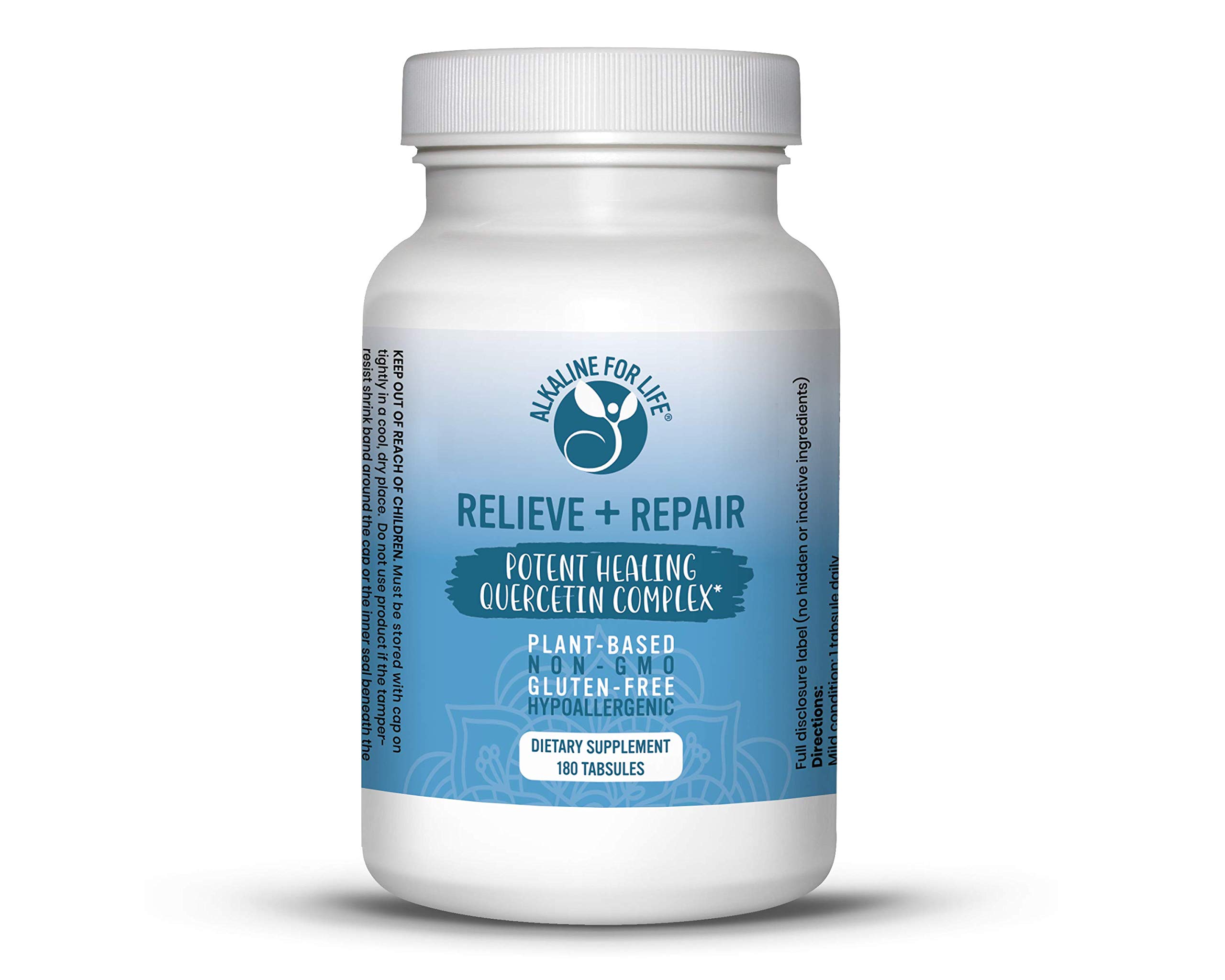Quercetin 1000mg with Pomegranate Juice Powder & OPC Antioxidants - Pure Quercetin Dihydrate for Enhanced Bioavailability - 180 Easy-to-Swallow Tablets - Supports Immune Health & Cellular Protection - Ideal for Daily Wellness & Active Lifestyle