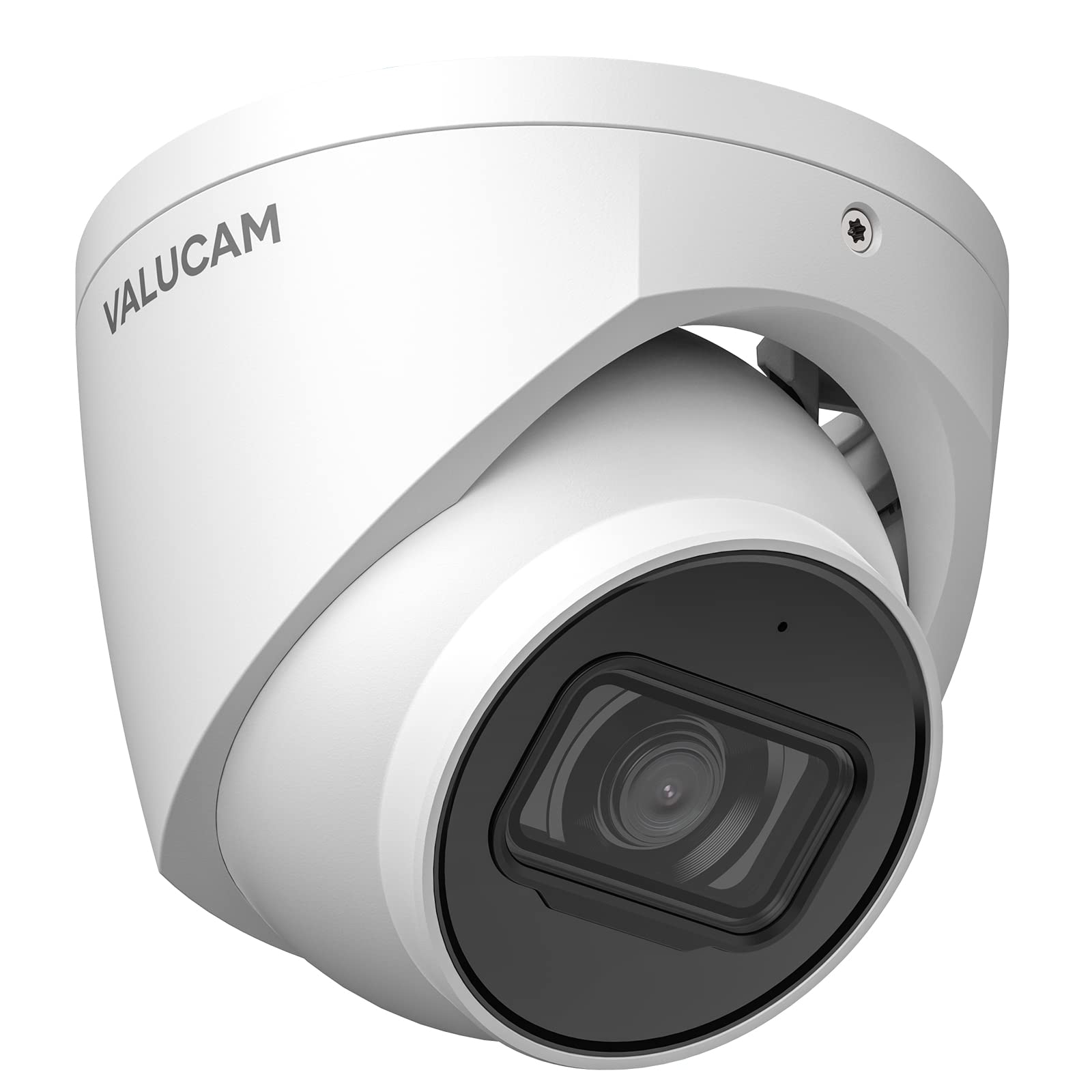 VALUCAM 8MP POE Outdoor Security Camera - 4K UltraHD, Starlight Sensor, 2.8mm Fixed Lens, 98ft Night Vision, Intrusion Detection & Tripwire Alarm, IP67 Weatherproof - Ideal for Home Surveillance, Business Security & Property Monitoring