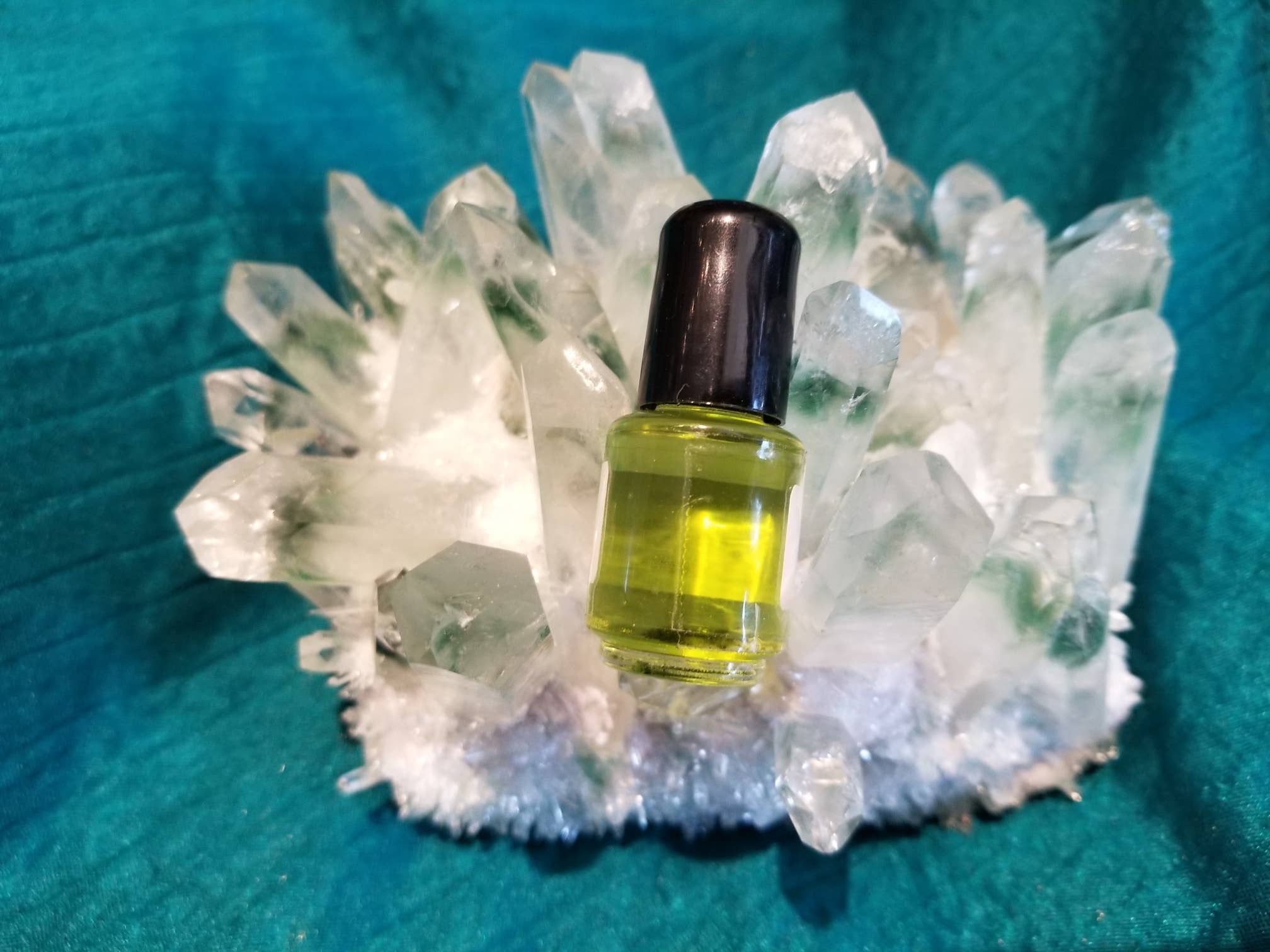 Genuine Moldavite Oil for Spiritual Transformation & Celestial Healing - Enhance Meditation, Energy Work & Angelic Connection