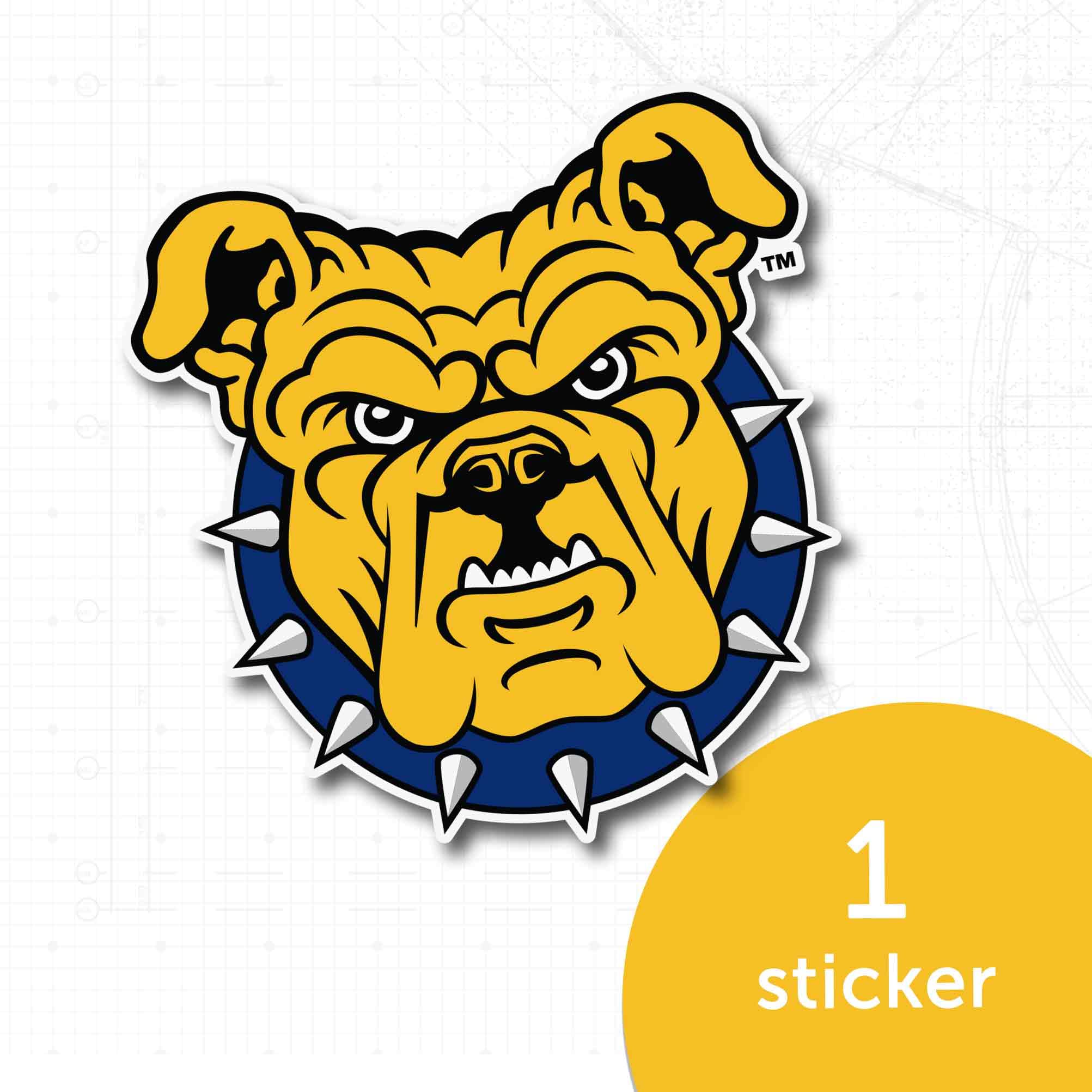 Desert Cactus NC A&T State University Sticker - HBCU Aggies Vinyl Decal for Laptop, Water Bottle, Car & Scrapbook - Durable Waterproof Decorative Sticker for College Pride, School Spirit & Gifts (IND 05)
