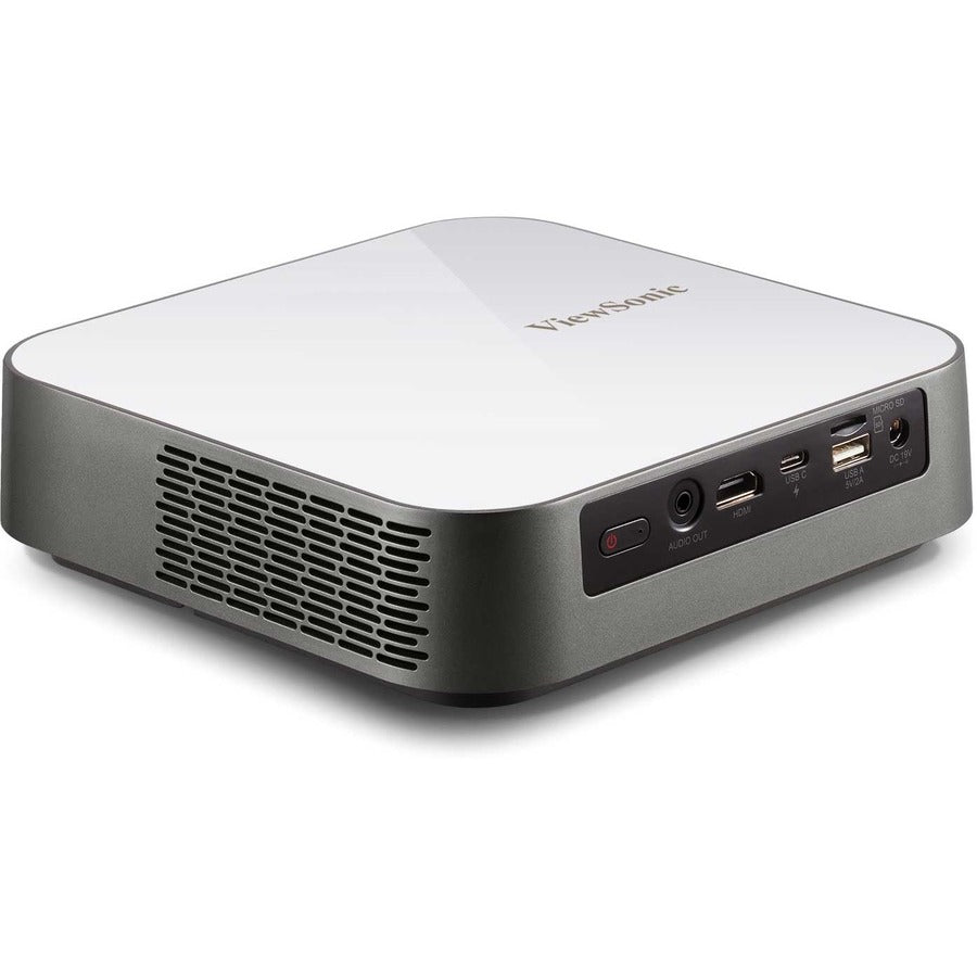 1080P HD Projector with 1000 LED Lumens - Bluetooth 5.0 Built-in Speakers, USB-C & WiFi Connectivity for Home Theater, Outdoor Movie Nights and Gaming