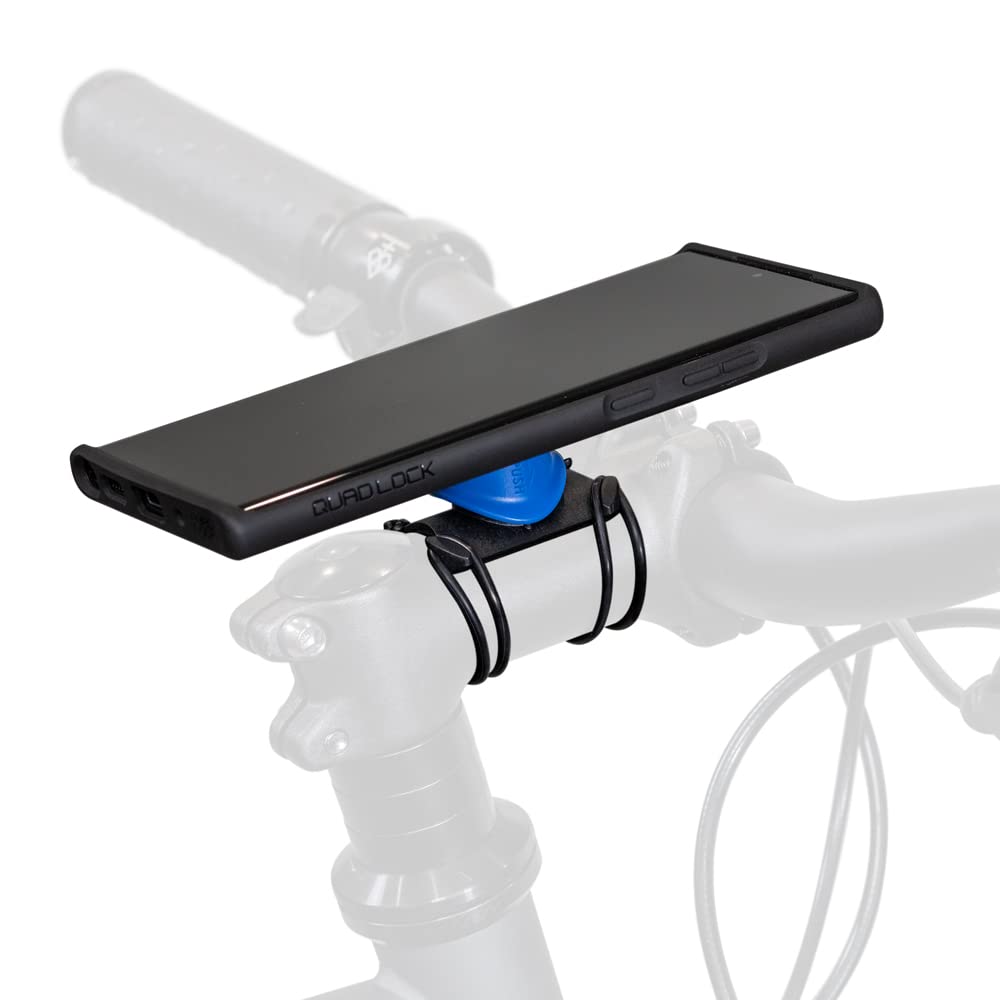 Quad Lock Stem/Handlebar Bike Phone Mount Kit with MAG Case for Samsung Galaxy S22 Ultra - Secure Cycling Phone Holder for Outdoor Sports & Commuting
