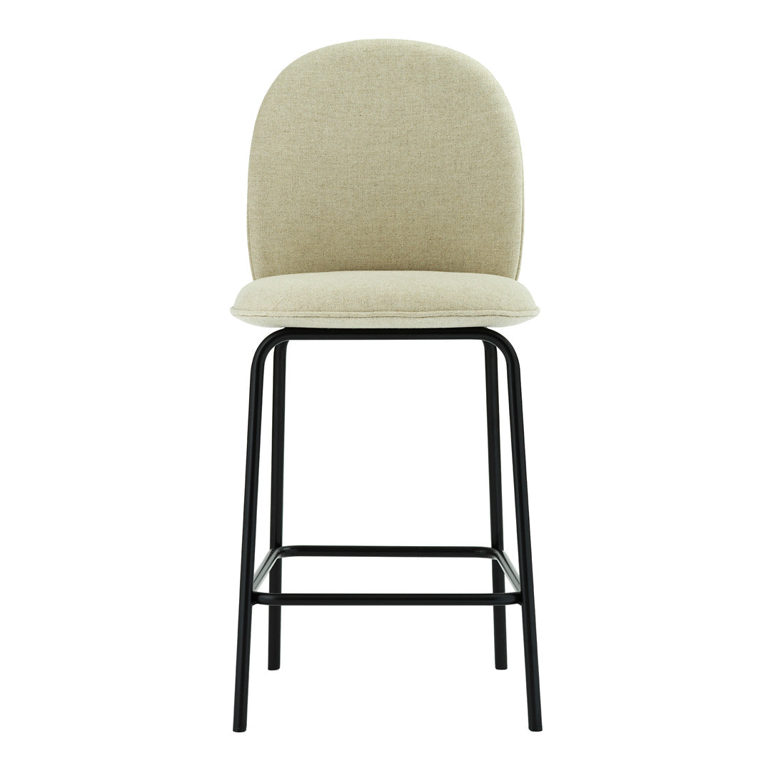 Premium Ace Counter Chair - Fully Upholstered Bar Stool for Kitchen Island, Breakfast Nook & Home Bar | Comfortable & Stylish Seating Solution