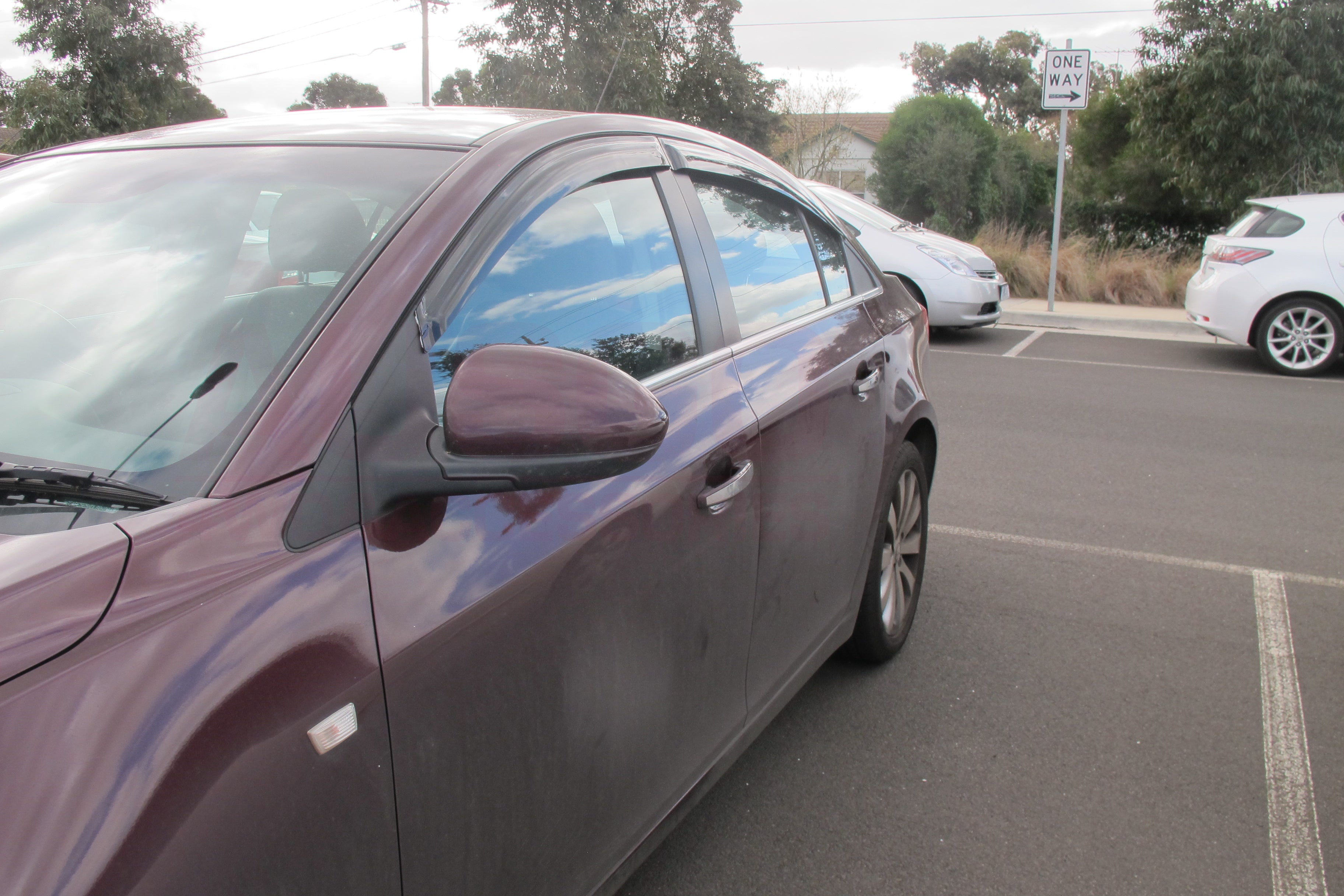 Weather Shields for Holden Cruze Sedan 2009-2016 - Car Window Rain Guards & Wind Deflectors for All-Weather Protection & Style Upgrade