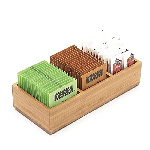 1246 Bamboo Packet Organizer - Premium Storage Solution for Office, Home & Travel - Perfect for Documents, Receipts & Small Essentials