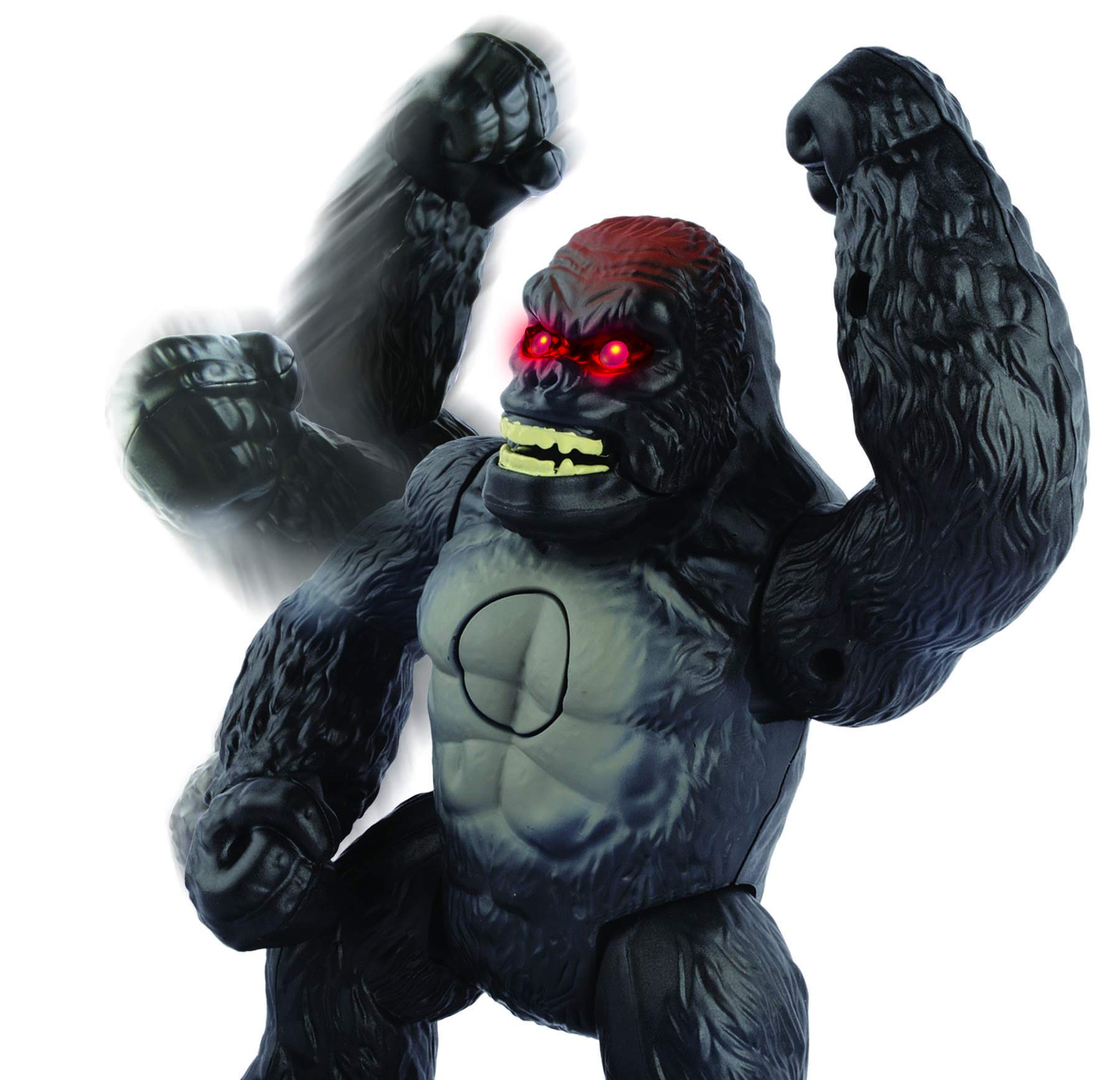 Light Up Walking Gorilla Toy with Realistic Sounds - Perfect for Kids' Playtime, Birthday Gifts & Jungle-Themed Parties