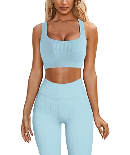 3-ribbed Light Blue