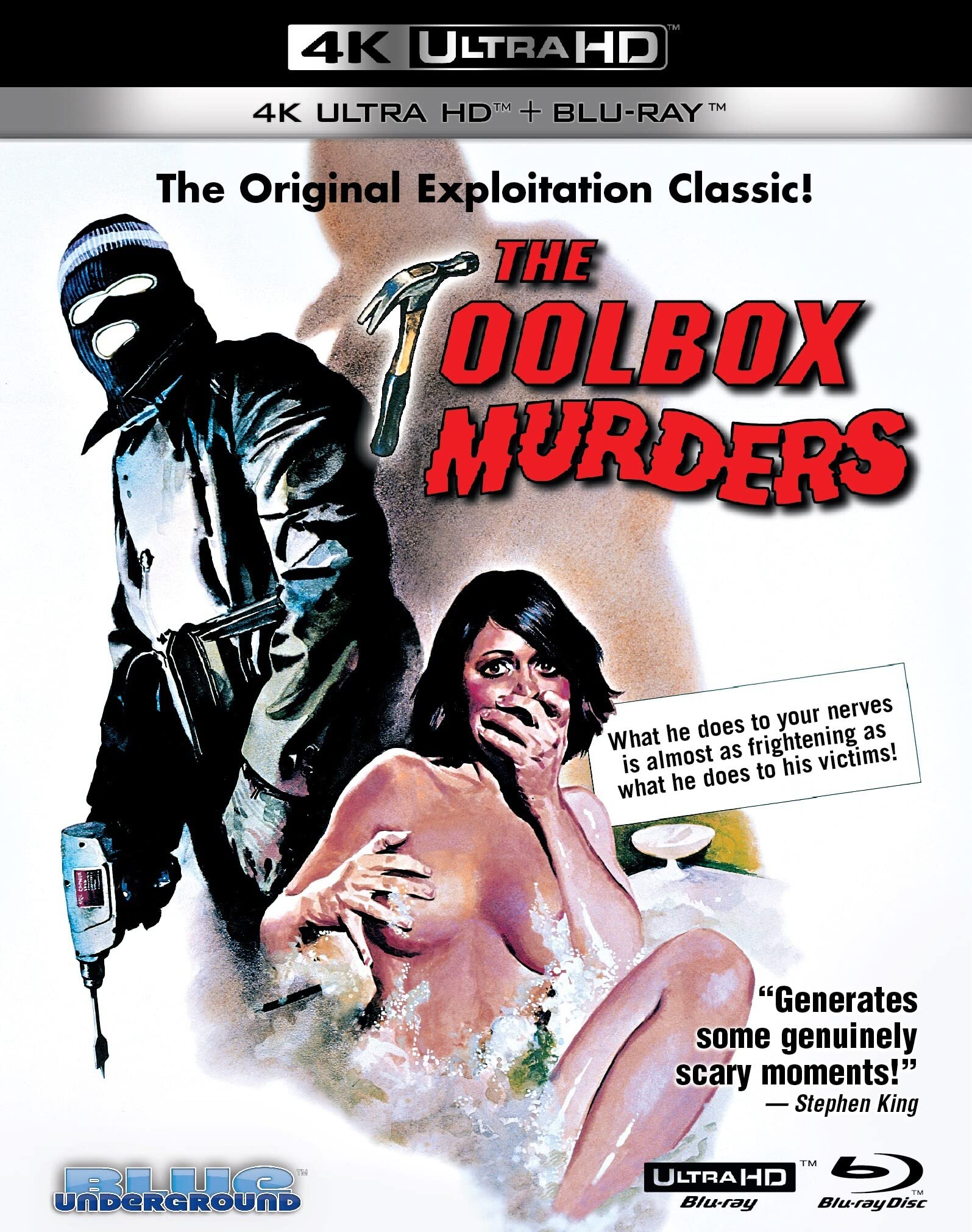 The Toolbox Murders - Classic Horror Movie DVD | Scary Film Collection for Halloween Nights & Thriller Movie Marathons