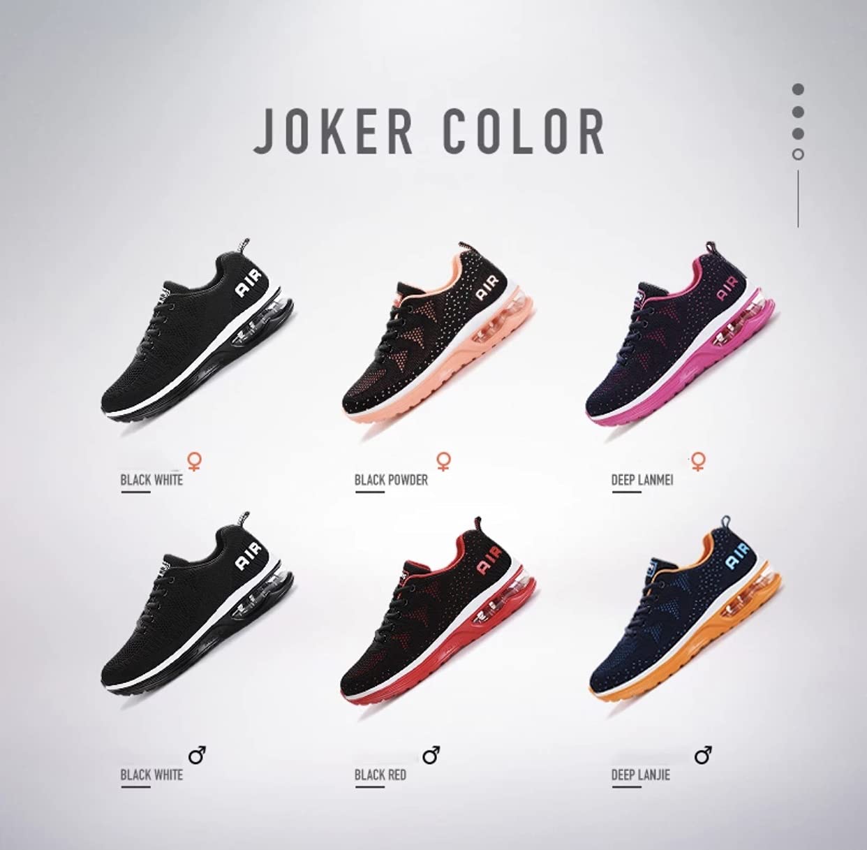 Women's Lightweight Air Running Shoes - Breathable Athletic Sneakers for Jogging, Gym & Casual Wear | Fashionable Comfort for Daily Use