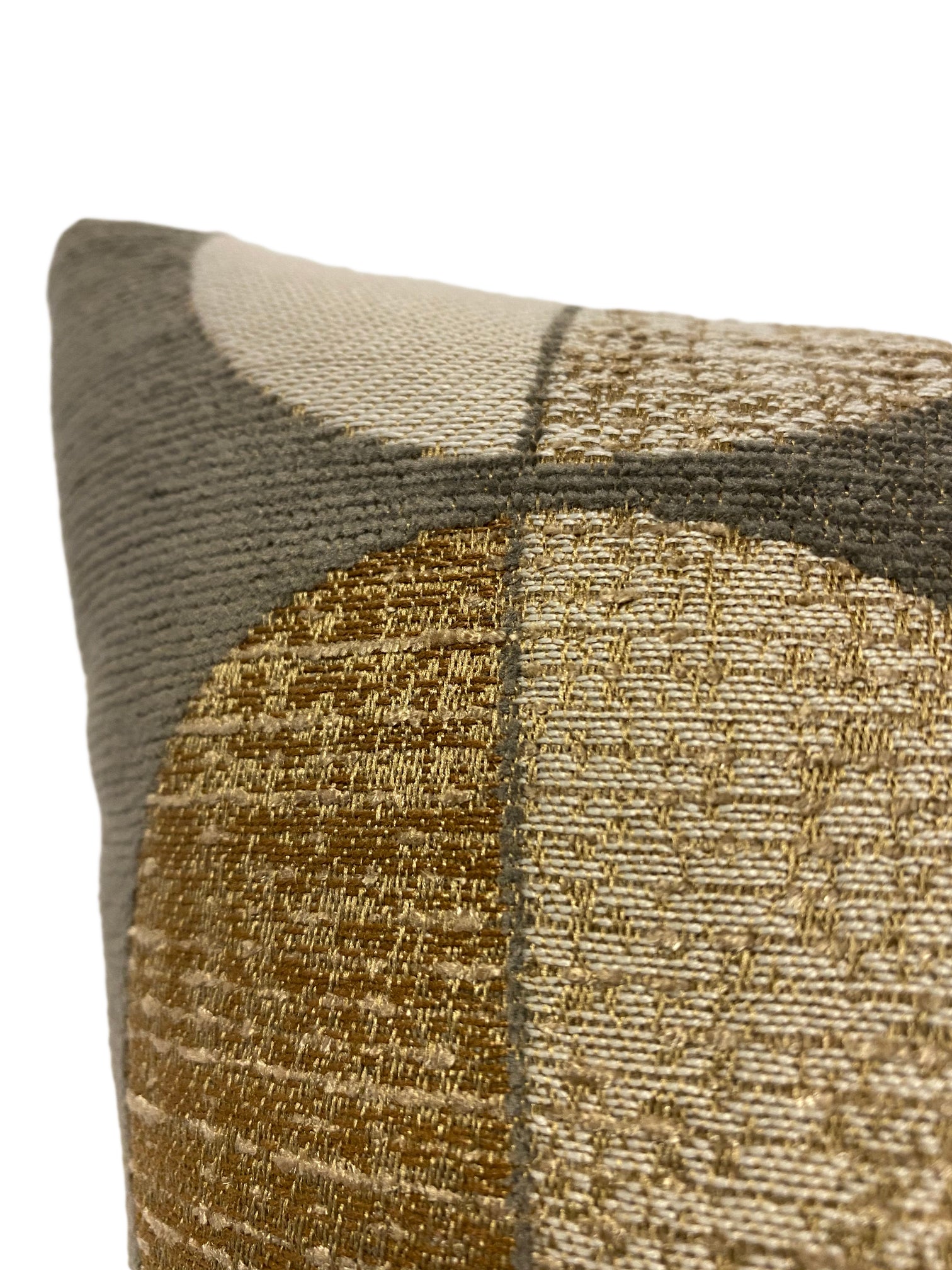 Boomerang Oxide Geometric Throw Pillow 17x17 - Modern Decorative Cushion Cover for Living Room Sofa, Bedroom & Home Decor
