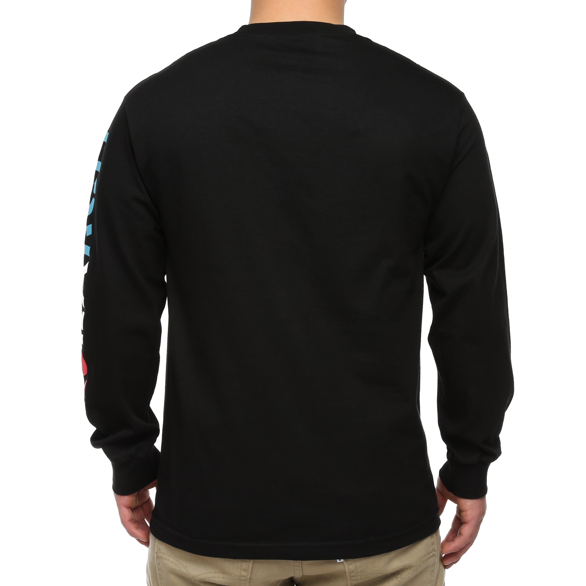 LRG Research Box LS Tee - Men's Long Sleeve Graphic T-Shirt in Black | Casual Streetwear for Everyday Wear & Urban Fashion