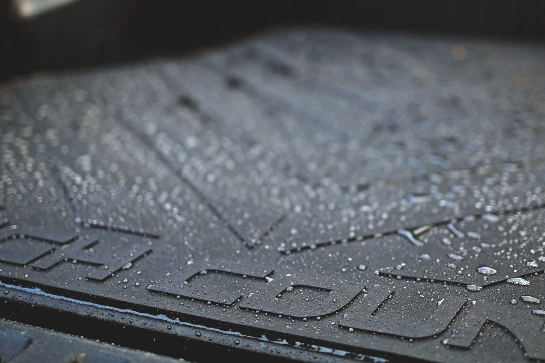 Rough Country Non-Slip Rubber Bed Mat for Toyota Tacoma 2005-2023 | Heavy Duty Truck Bed Liner | Fits 5-Foot (60-Inch) Short Bed | Tear-Resistant Protection for Hauling & Off-Road Use