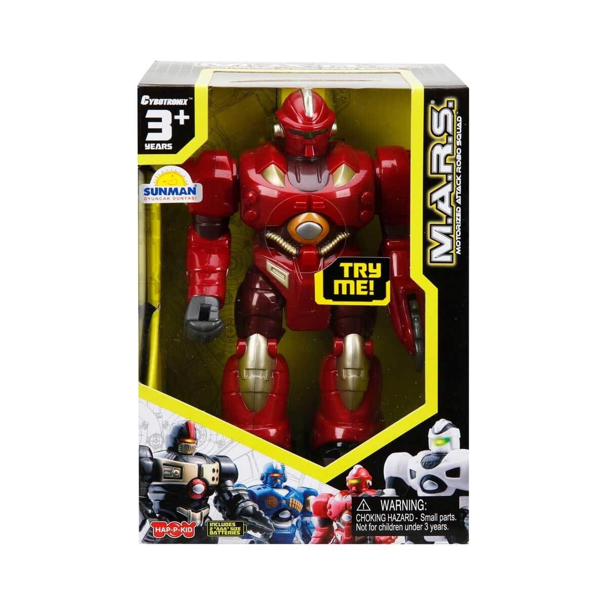 Cybotronix M.A.R.S. Attack Robots - 18cm Action Figure Collectible Toy with Color Variations - Perfect for Kids, Collectors & Sci-Fi Fans | Battle Play, Display & Gift Idea