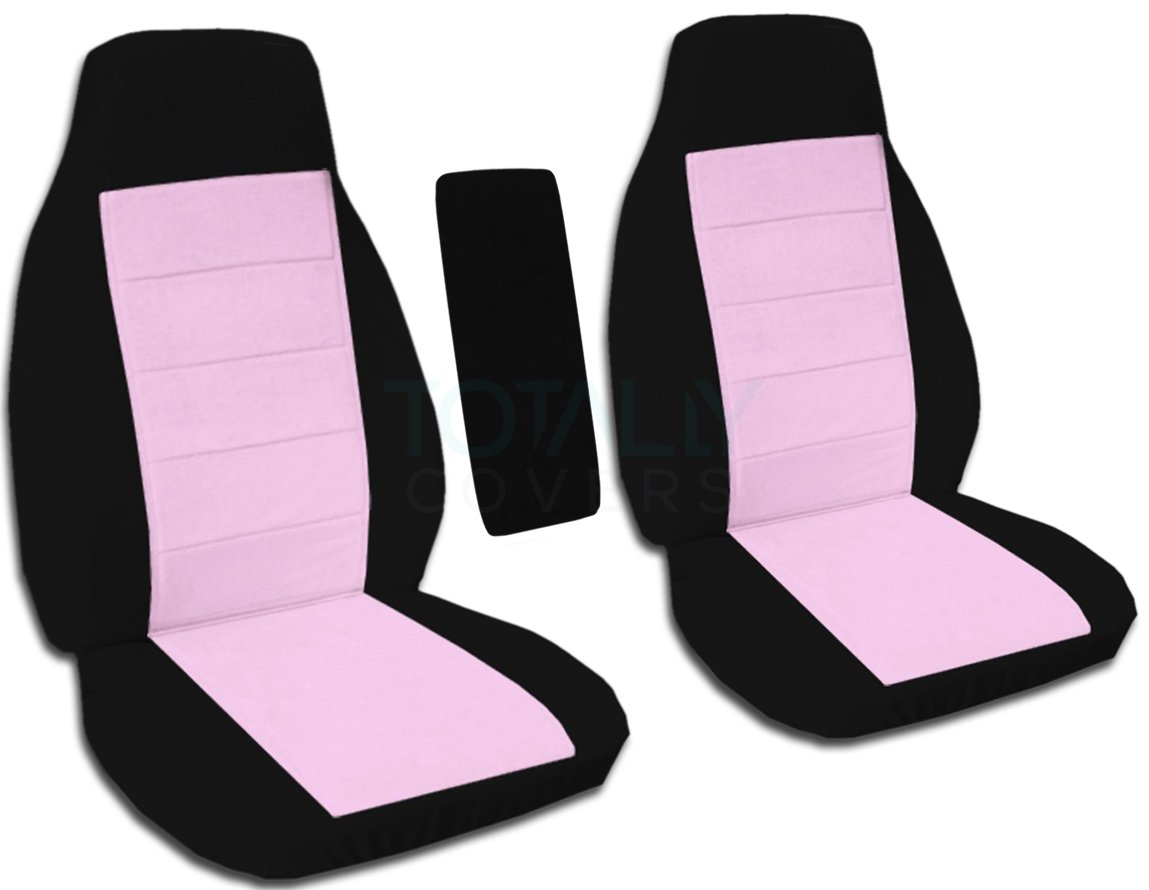 2004-2012 Ford Ranger & Mazda B Series Truck Seat Covers - 2-Tone Bucket Seat Covers with Armrest Cover (21 Color Options) | Durable & Stylish Protection for Work Trucks & Daily Commutes