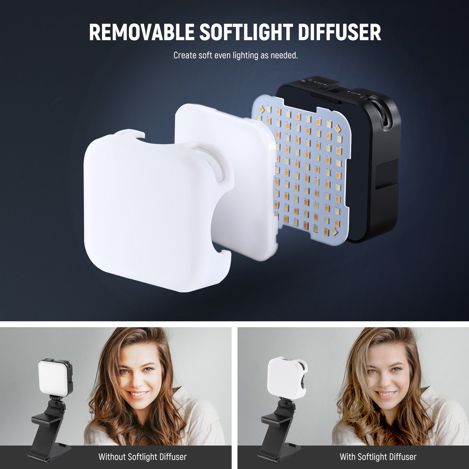 Neewer PL81 Pro Professional LED Streaming Light Panel - Dimmable 5600K Daylight for YouTube, Twitch, TikTok Live Streaming & Video Recording